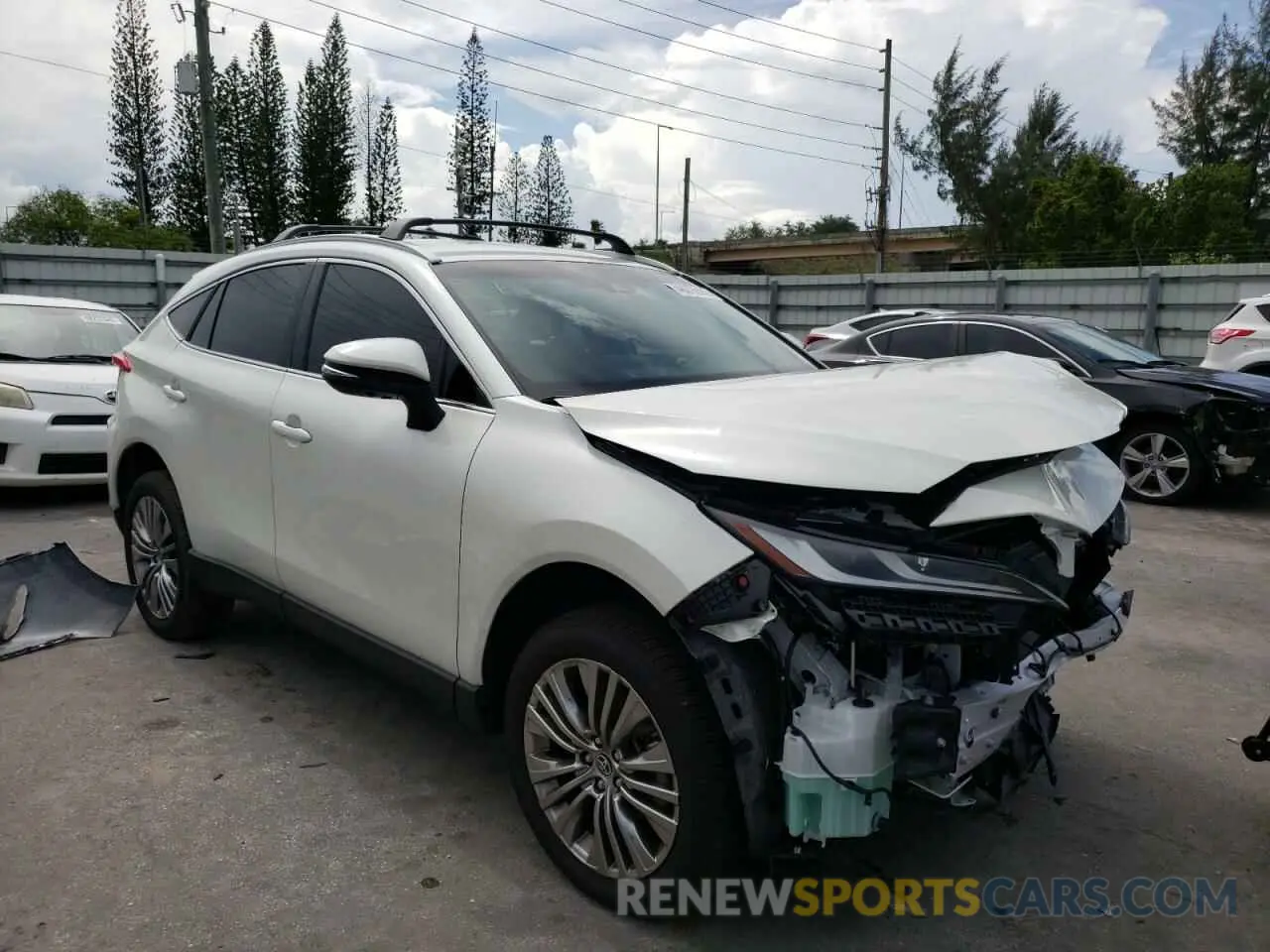 1 fotografías del automóvil dañado JTEAAAAH1NJ087402 TOYOTA VENZA 2022