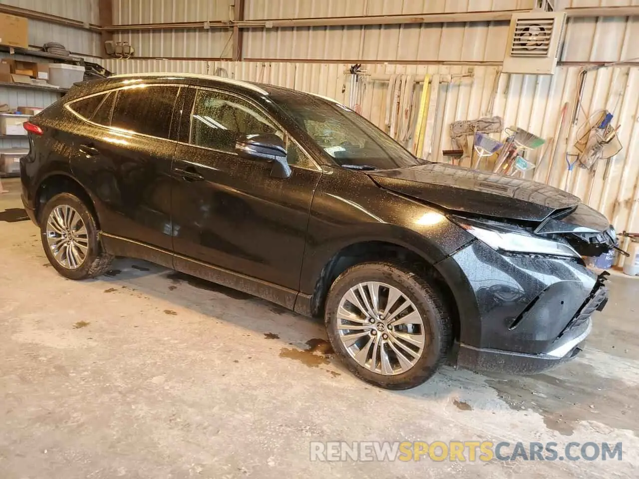 4 fotografías del automóvil dañado JTEAAAAH1NJ088775 TOYOTA VENZA 2022