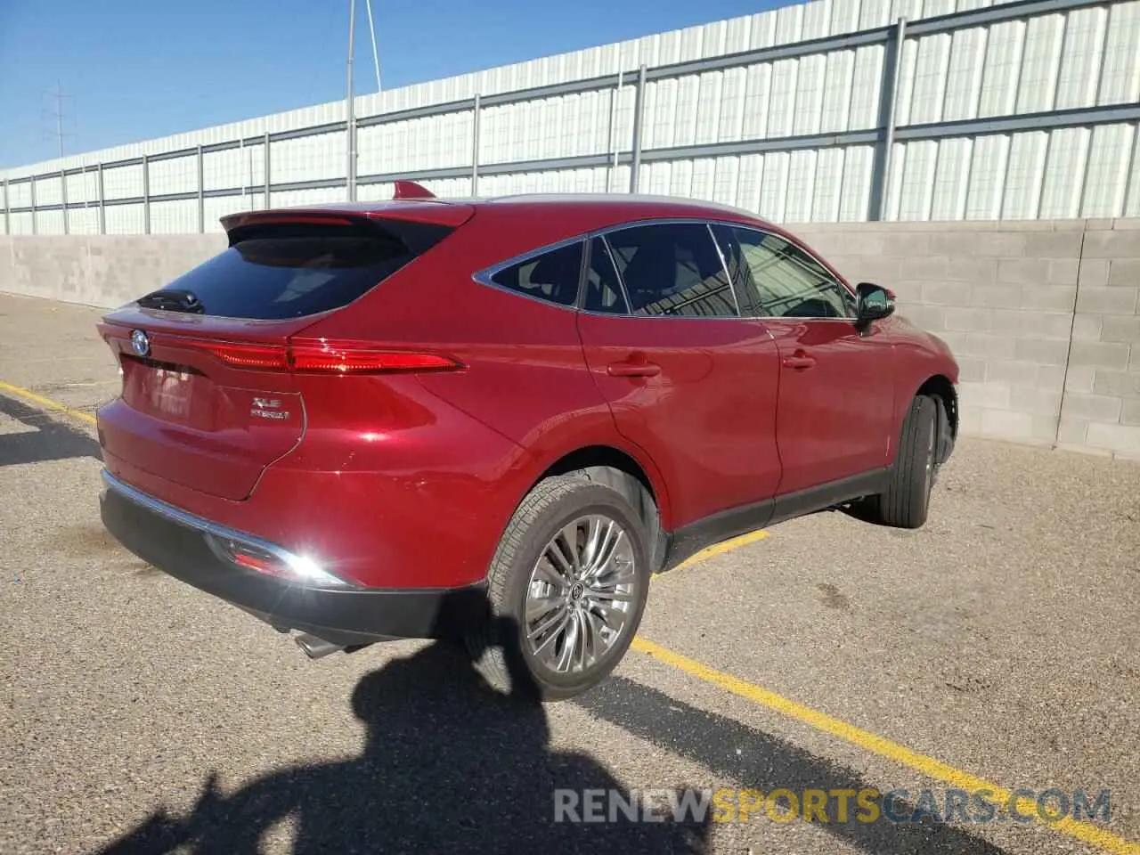3 fotografías del automóvil dañado JTEAAAAH1NJ094107 TOYOTA VENZA 2022
