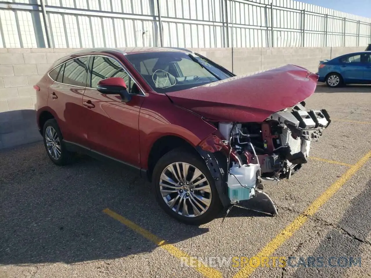 4 fotografías del automóvil dañado JTEAAAAH1NJ094107 TOYOTA VENZA 2022