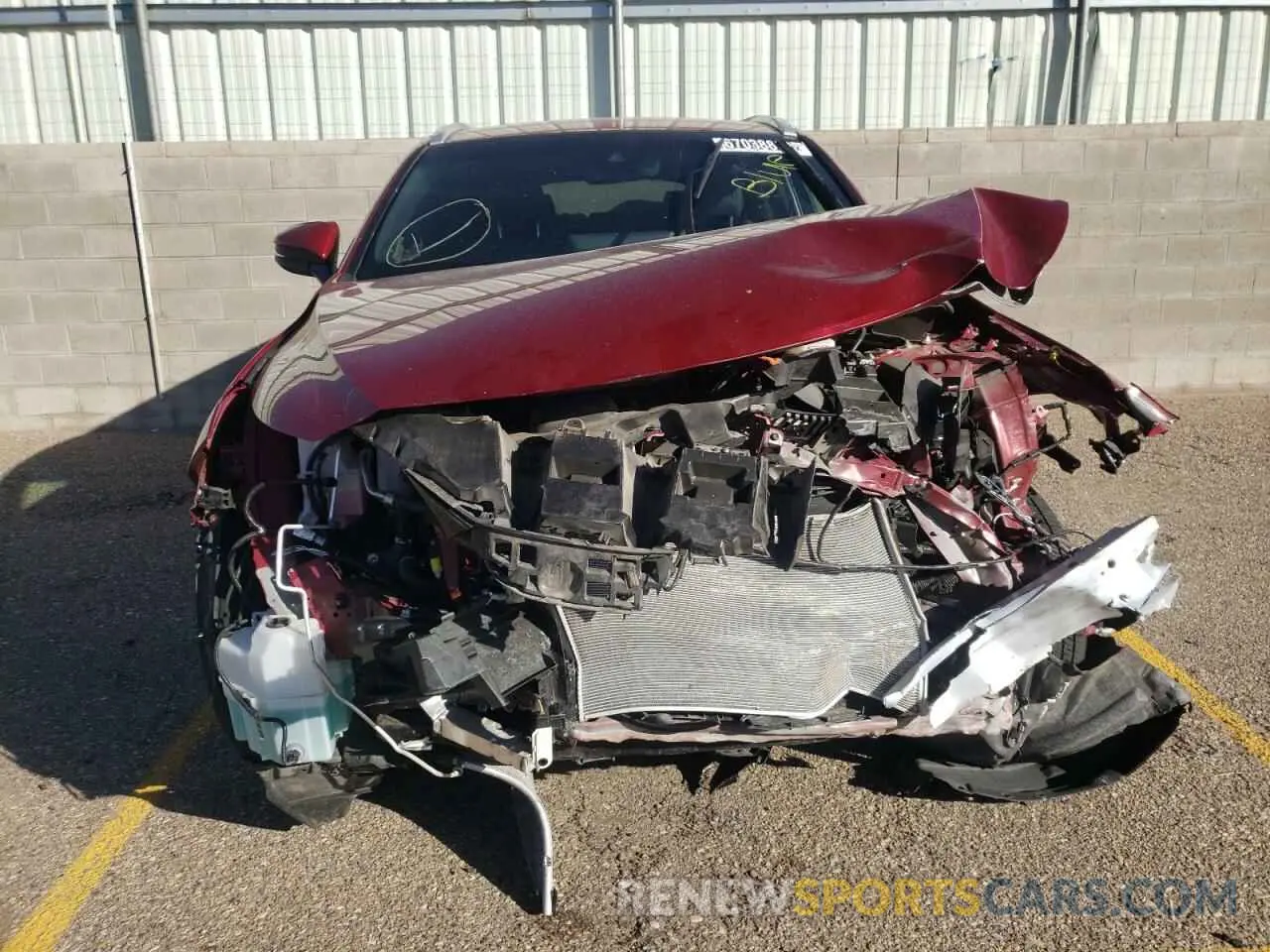 5 fotografías del automóvil dañado JTEAAAAH1NJ094107 TOYOTA VENZA 2022
