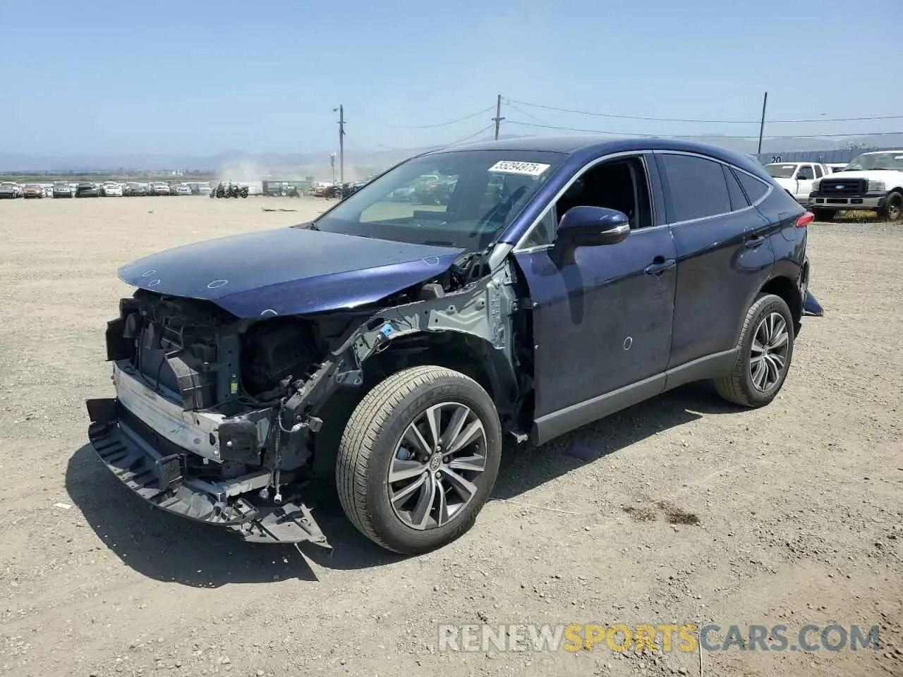 1 fotografías del automóvil dañado JTEAAAAH1NJ104604 TOYOTA VENZA 2022
