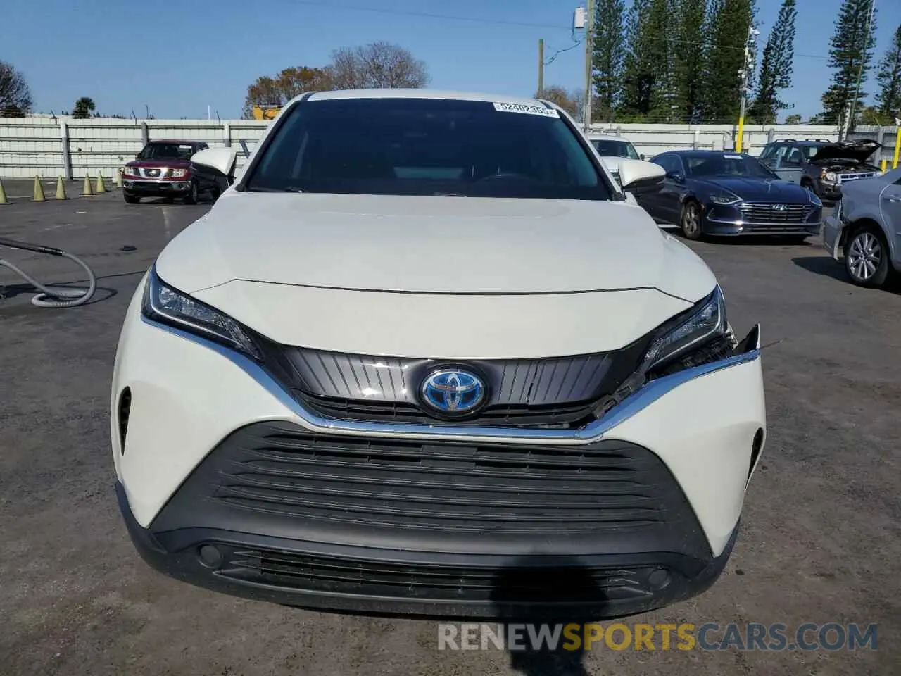 5 fotografías del automóvil dañado JTEAAAAH1NJ114937 TOYOTA VENZA 2022