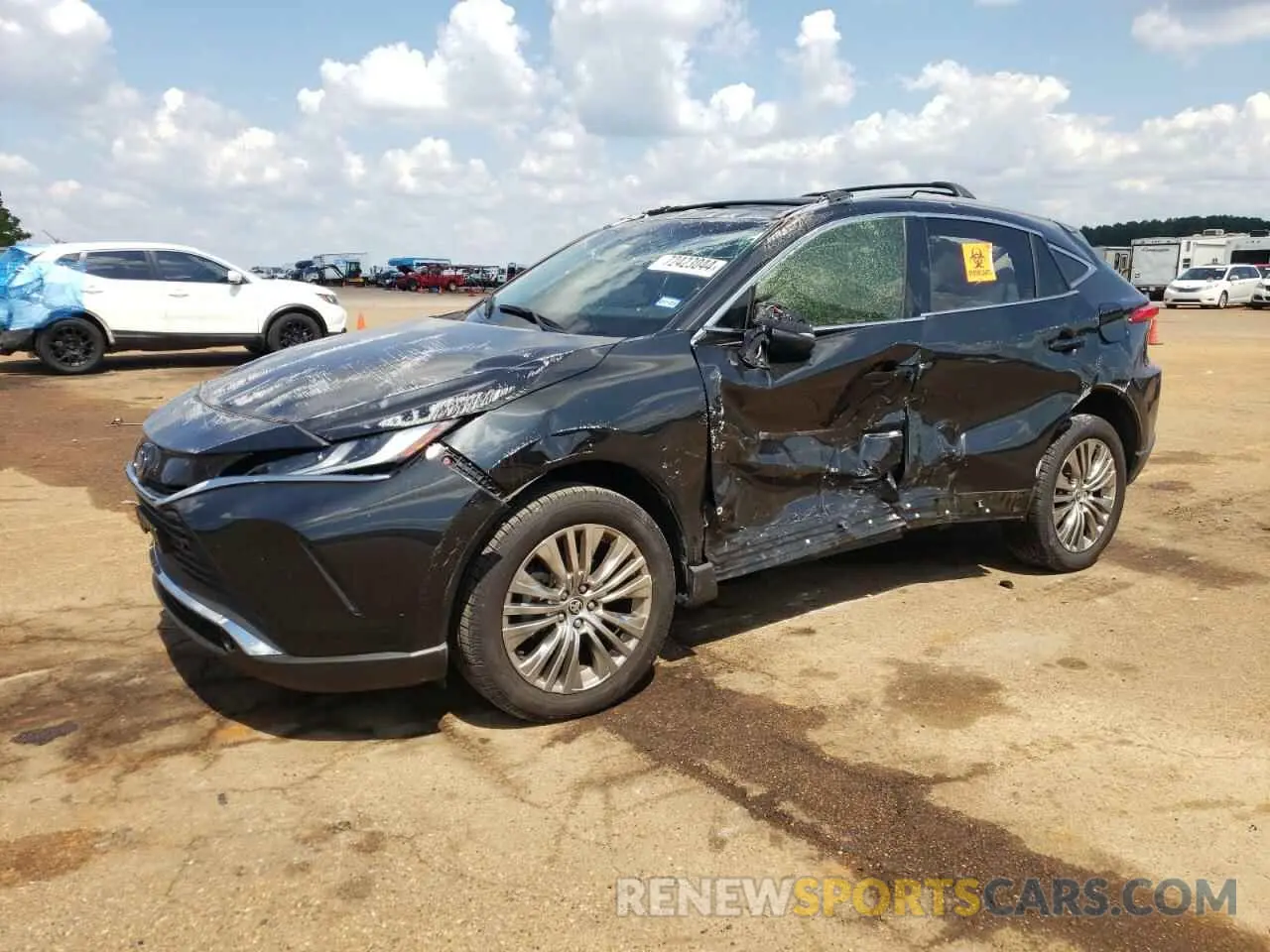 1 fotografías del automóvil dañado JTEAAAAH2NJ088347 TOYOTA VENZA 2022