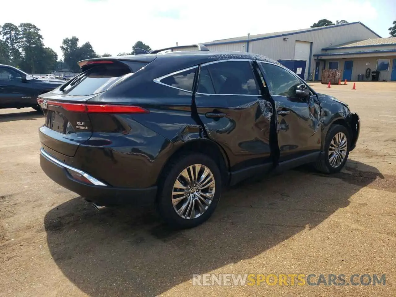 3 fotografías del automóvil dañado JTEAAAAH2NJ088347 TOYOTA VENZA 2022