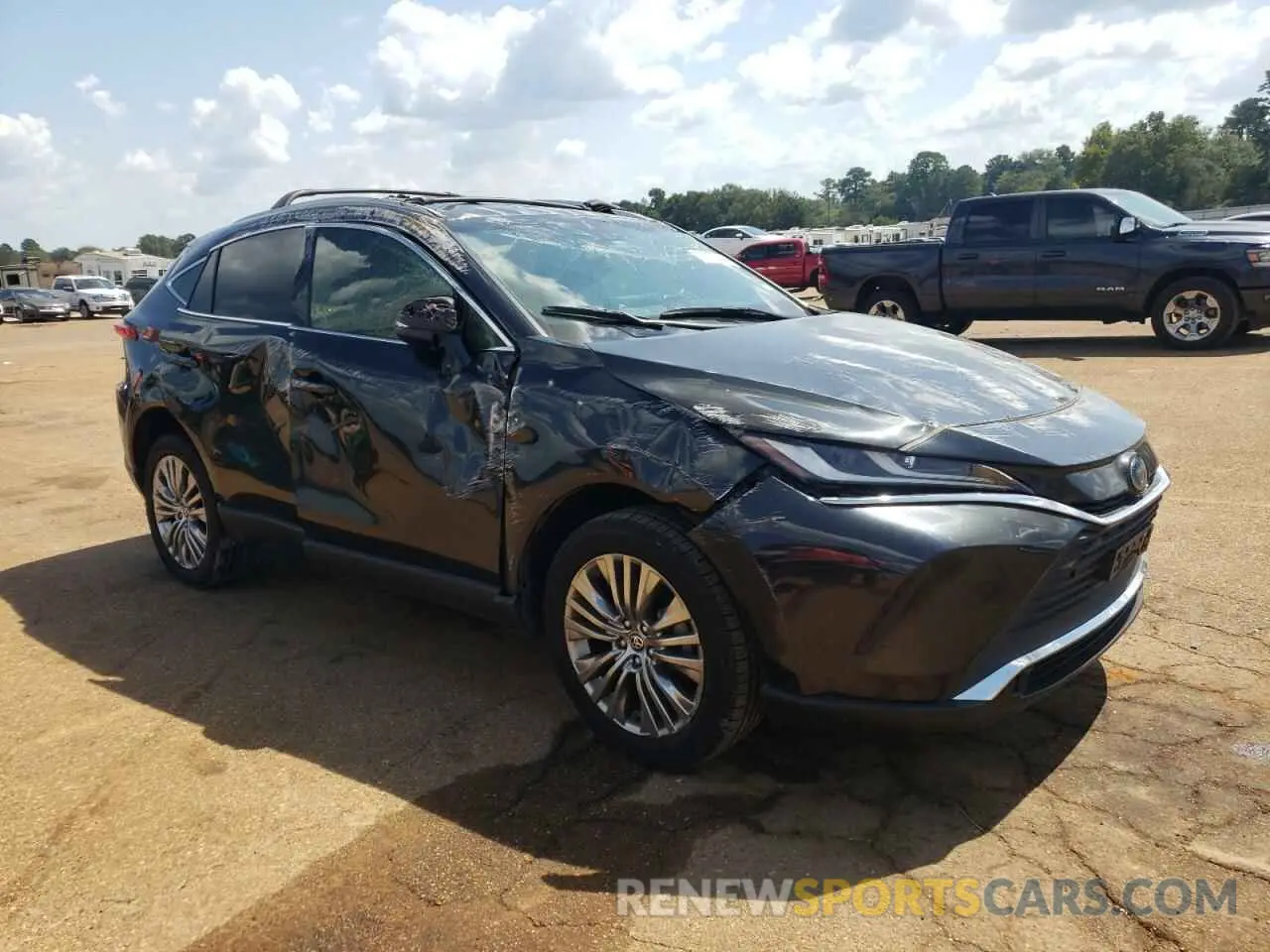 4 fotografías del automóvil dañado JTEAAAAH2NJ088347 TOYOTA VENZA 2022