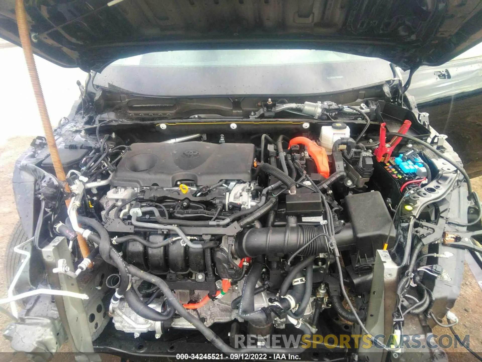 10 fotografías del automóvil dañado JTEAAAAH3NJ087238 TOYOTA VENZA 2022