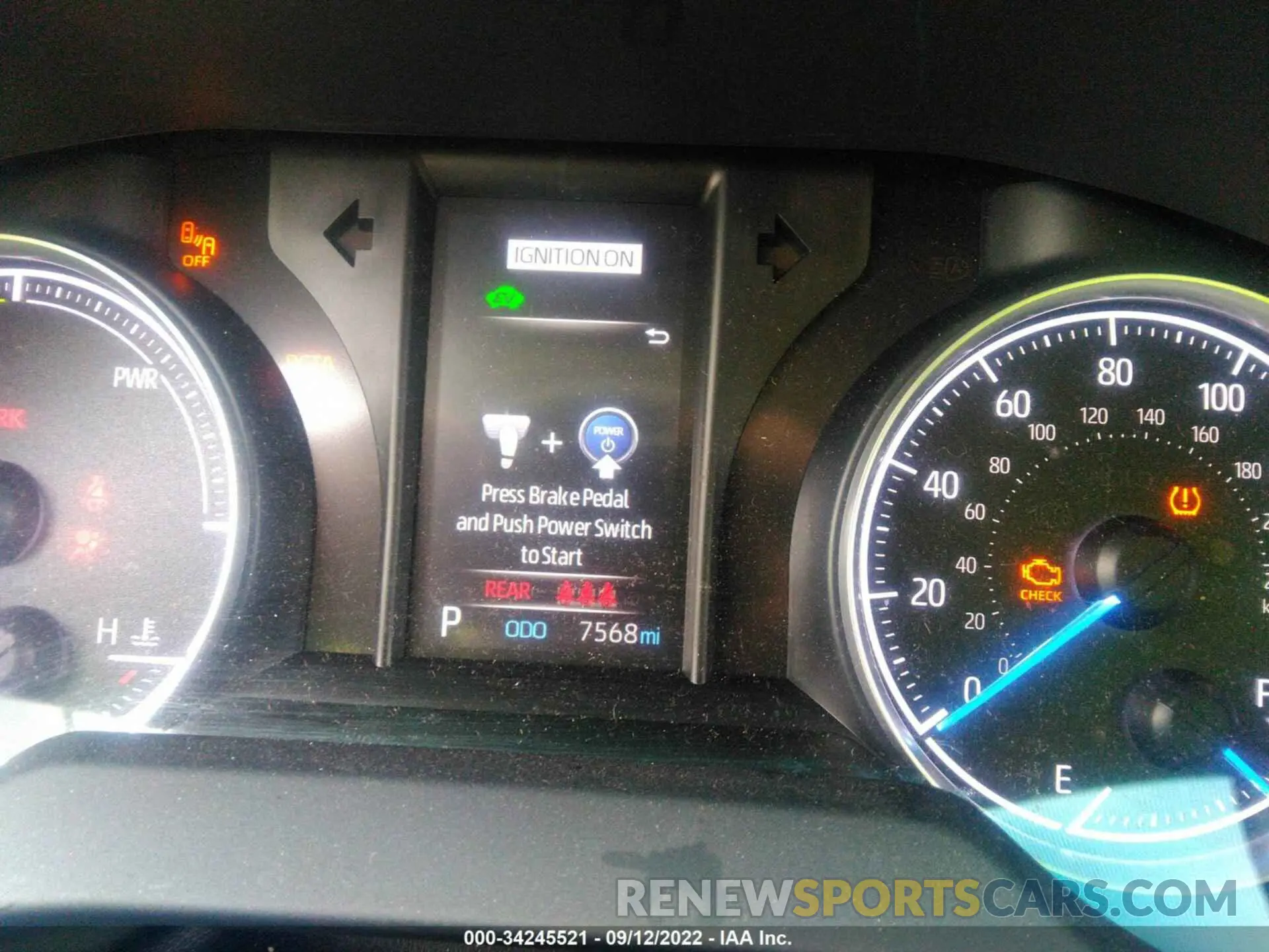 7 fotografías del automóvil dañado JTEAAAAH3NJ087238 TOYOTA VENZA 2022
