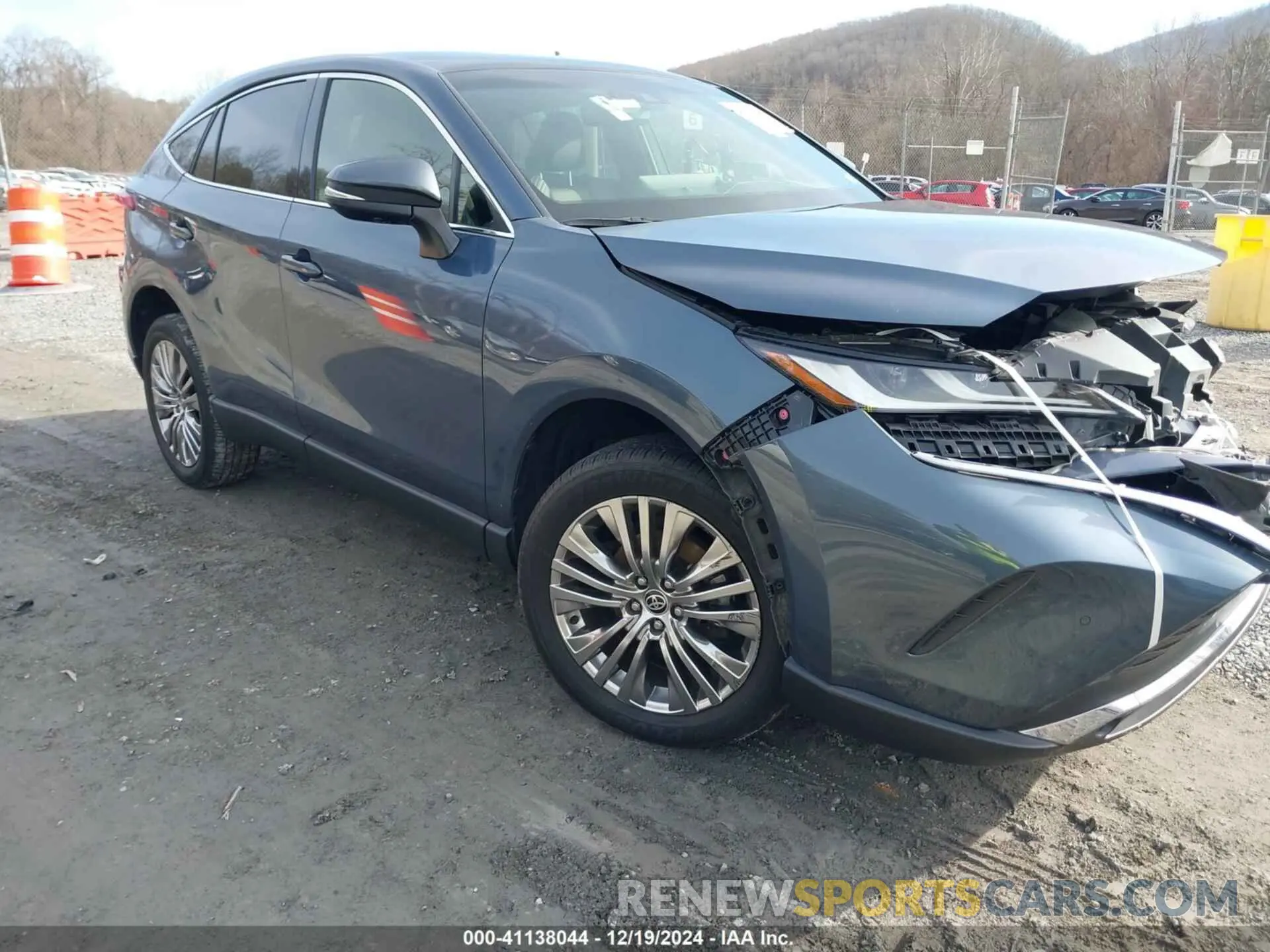 1 fotografías del automóvil dañado JTEAAAAH3NJ089216 TOYOTA VENZA 2022