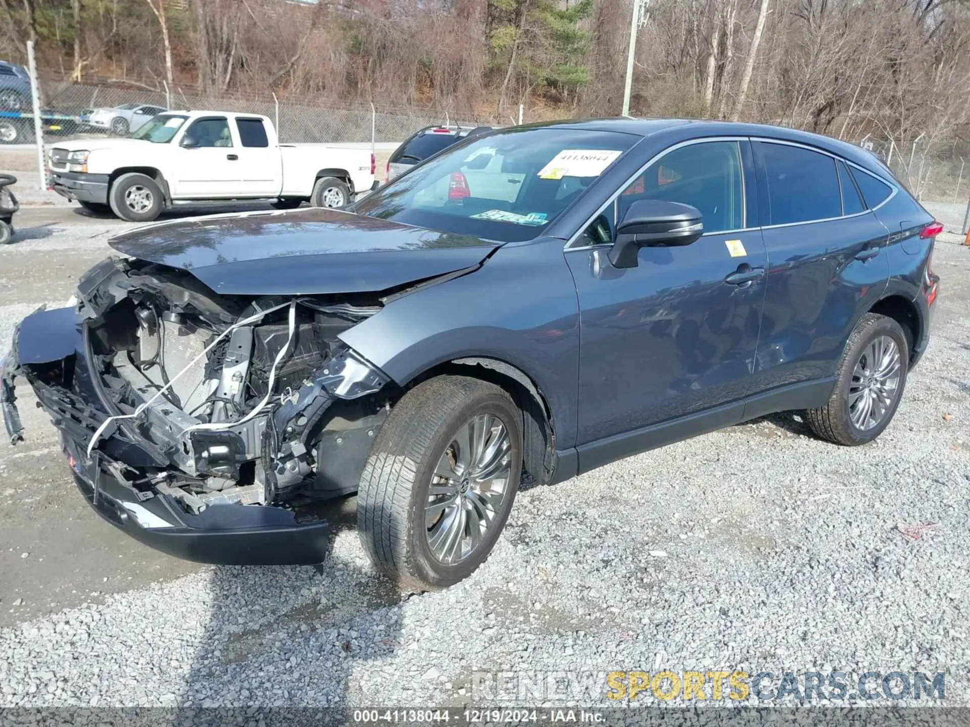 2 fotografías del automóvil dañado JTEAAAAH3NJ089216 TOYOTA VENZA 2022