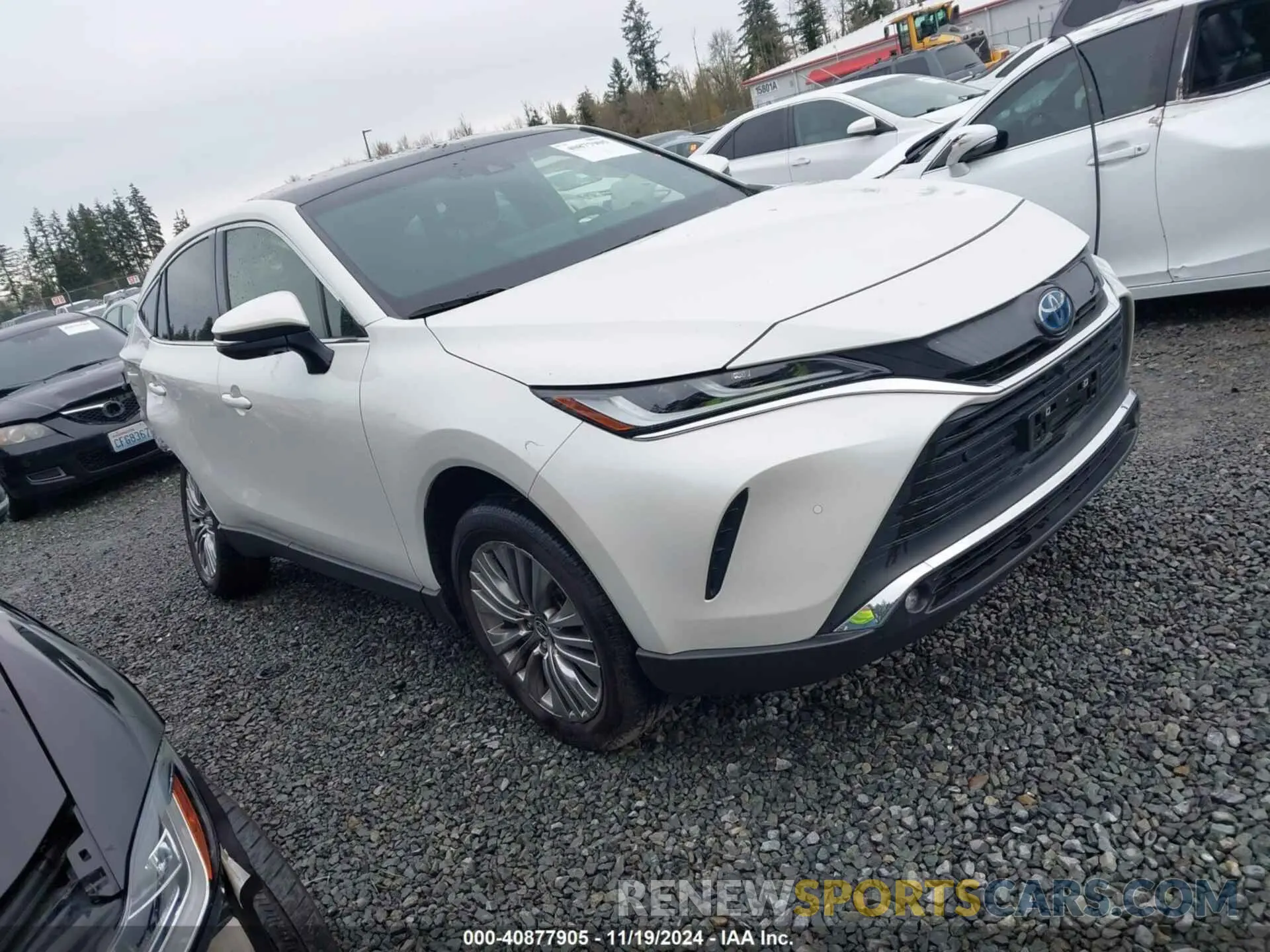 1 fotografías del automóvil dañado JTEAAAAH3NJ090396 TOYOTA VENZA 2022