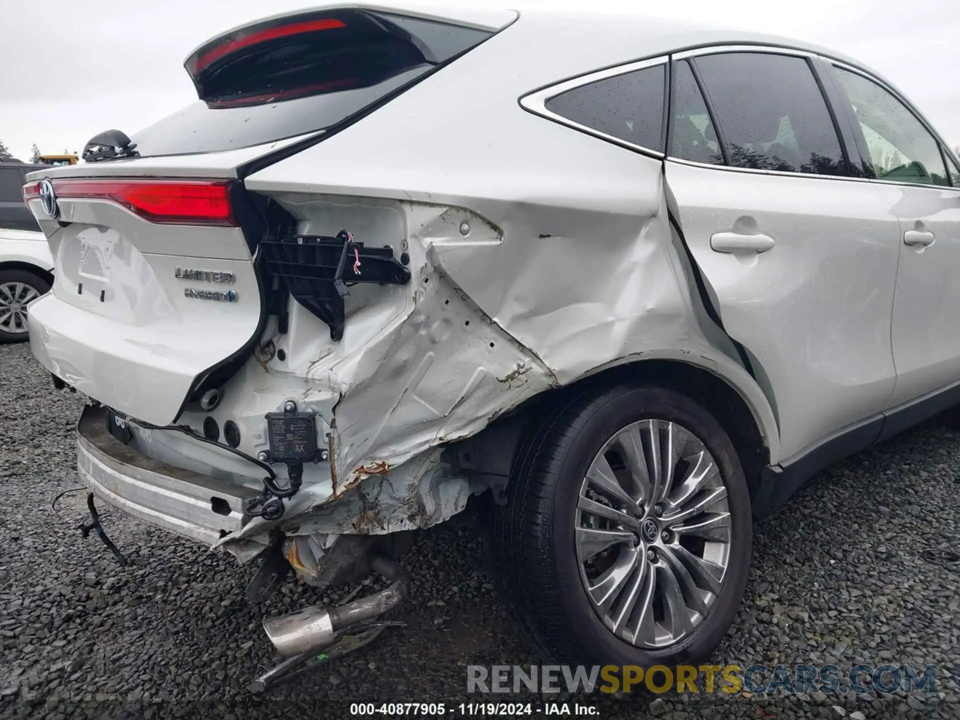 6 fotografías del automóvil dañado JTEAAAAH3NJ090396 TOYOTA VENZA 2022