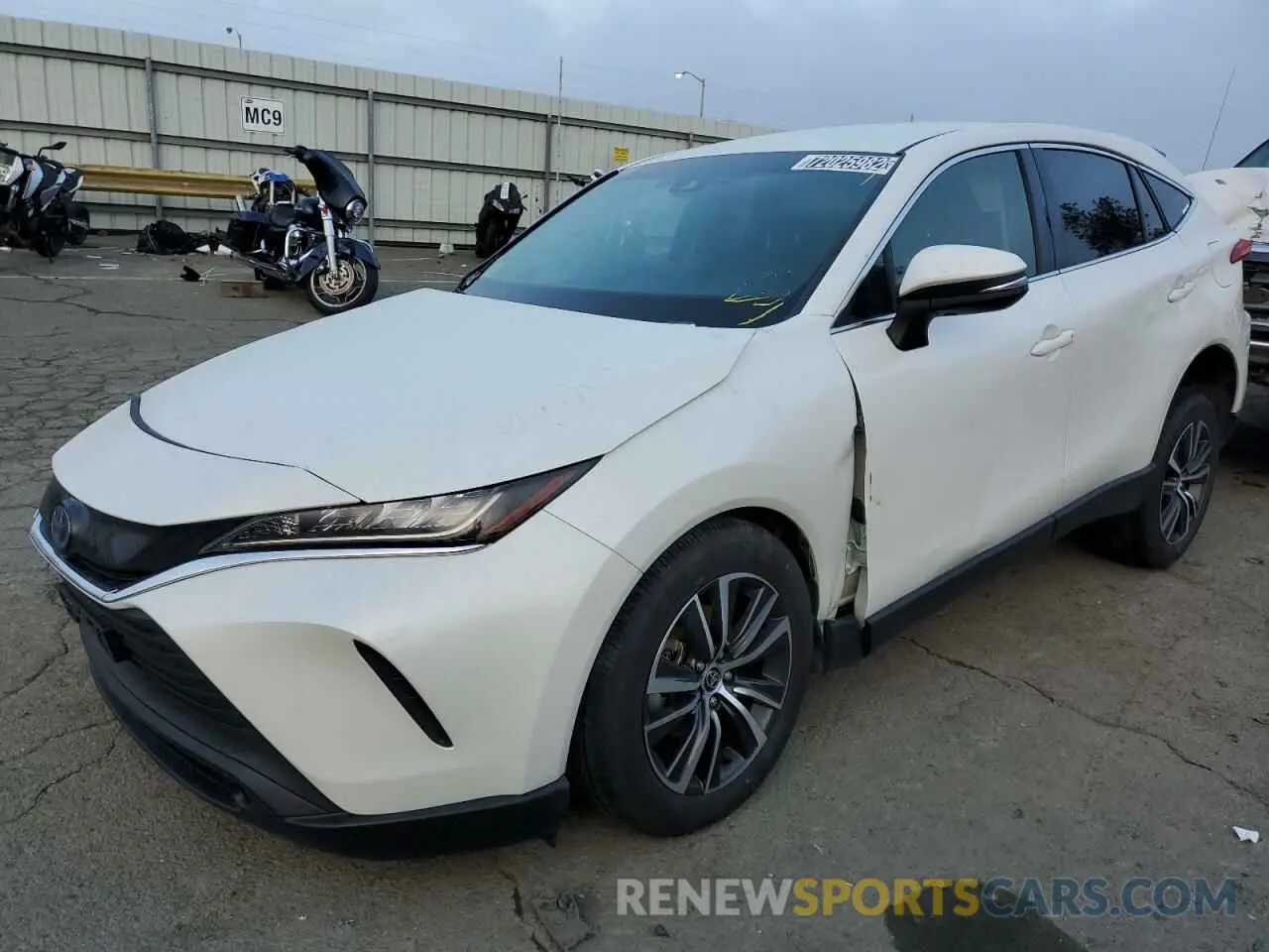1 fotografías del automóvil dañado JTEAAAAH3NJ093735 TOYOTA VENZA 2022