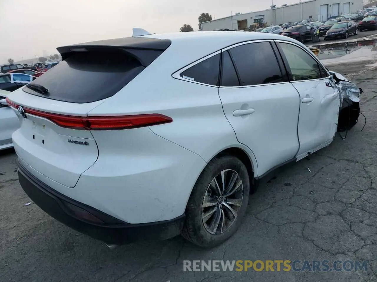 3 fotografías del automóvil dañado JTEAAAAH3NJ093735 TOYOTA VENZA 2022