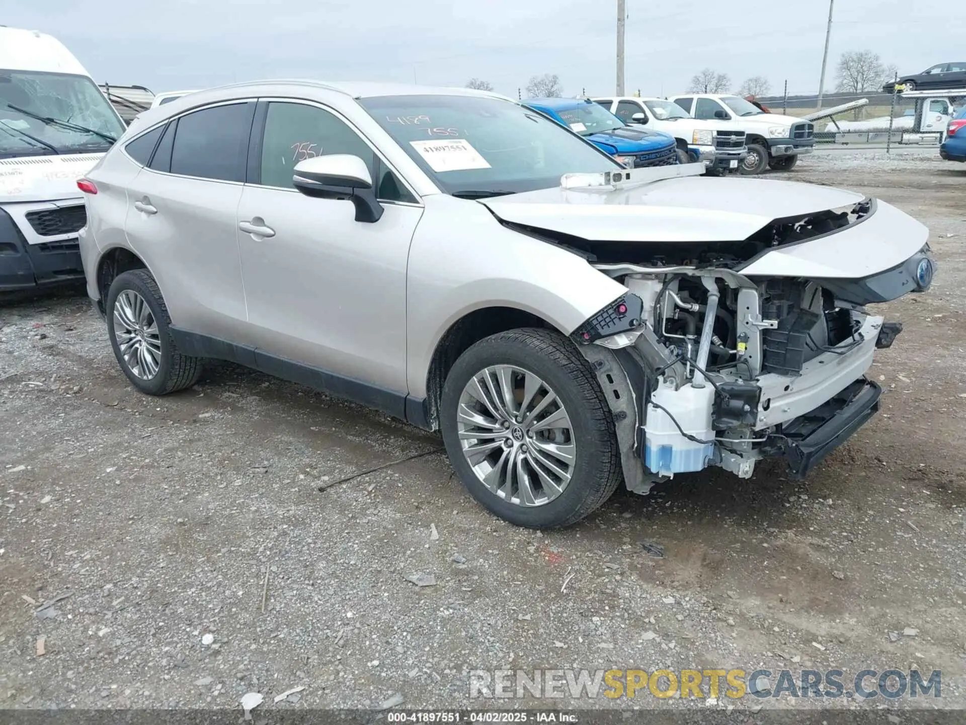 1 fotografías del automóvil dañado JTEAAAAH3NJ114681 TOYOTA VENZA 2022