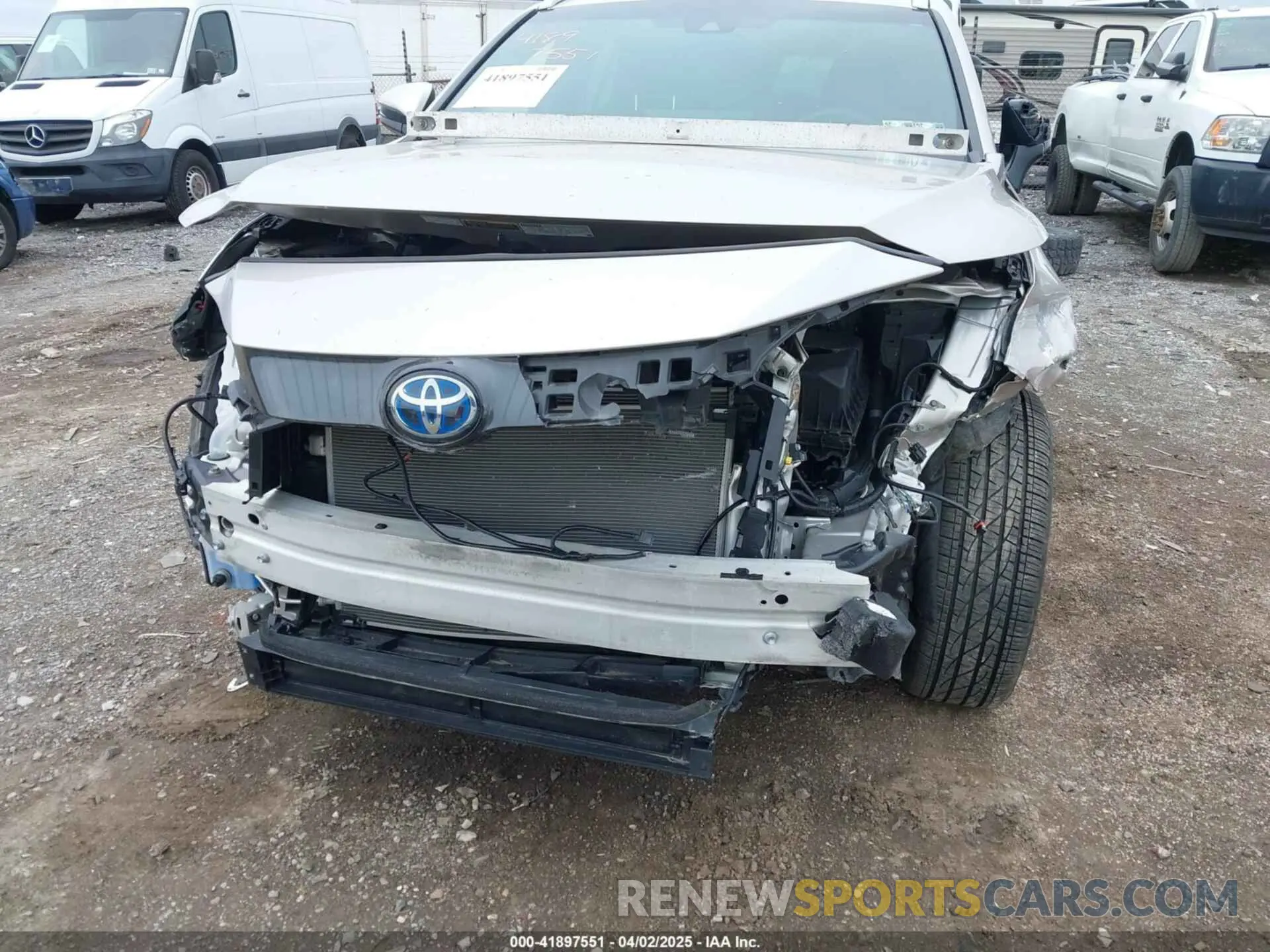 6 fotografías del automóvil dañado JTEAAAAH3NJ114681 TOYOTA VENZA 2022