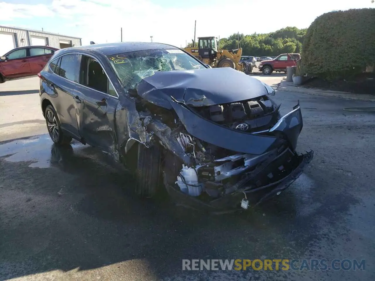 1 fotografías del automóvil dañado JTEAAAAH4NJ094893 TOYOTA VENZA 2022