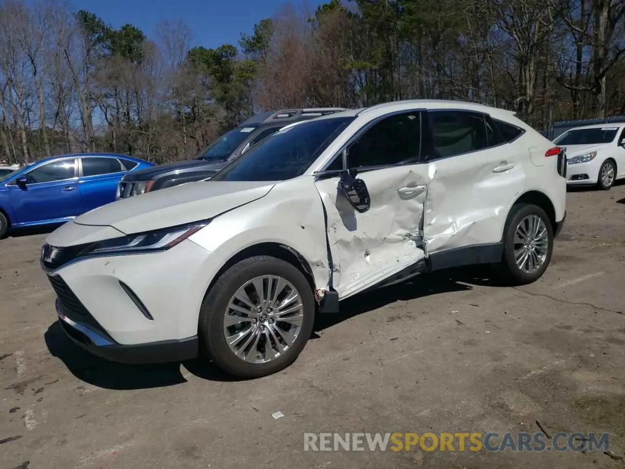 1 fotografías del automóvil dañado JTEAAAAH4NJ099849 TOYOTA VENZA 2022