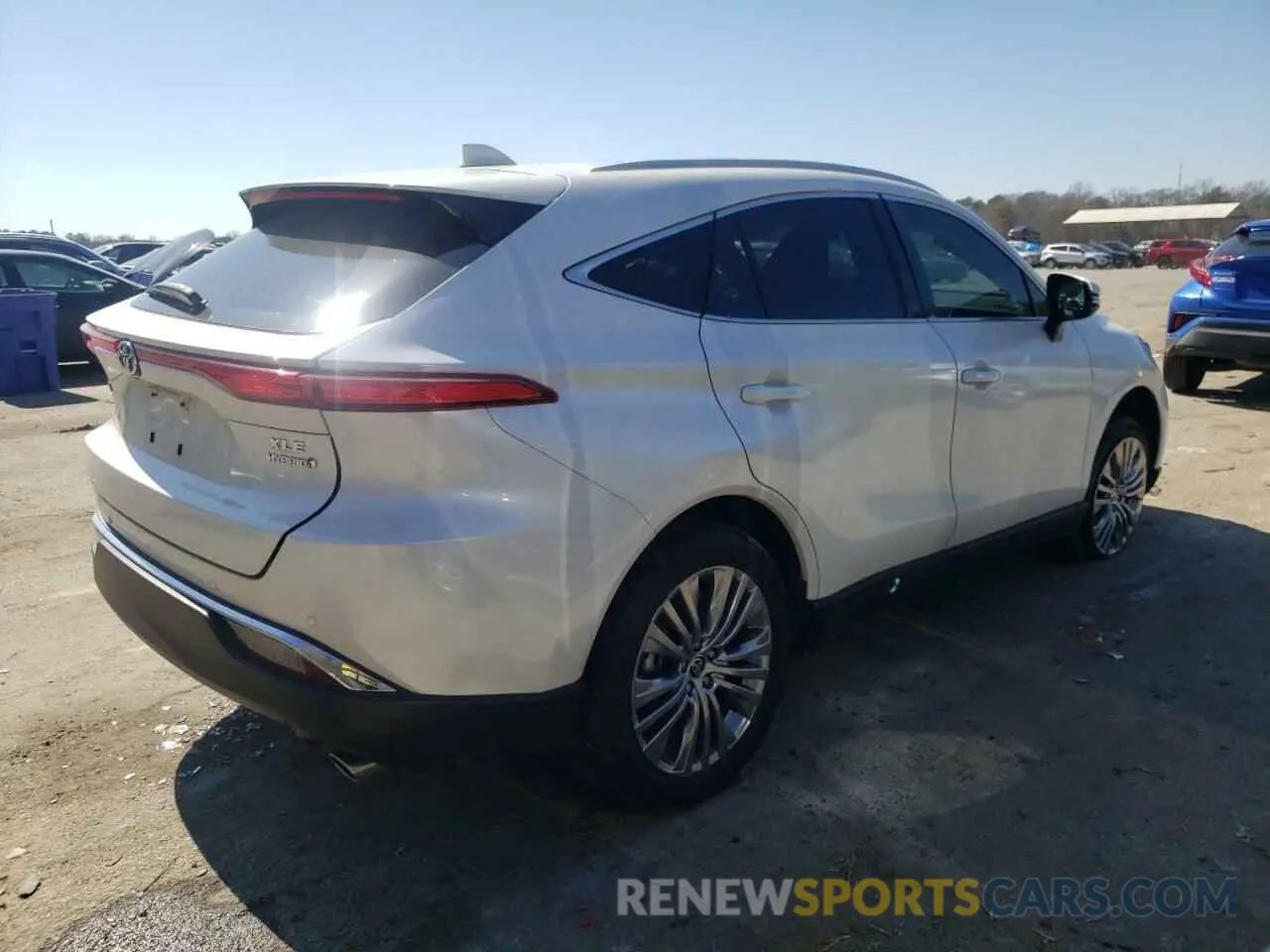 3 fotografías del automóvil dañado JTEAAAAH4NJ099849 TOYOTA VENZA 2022
