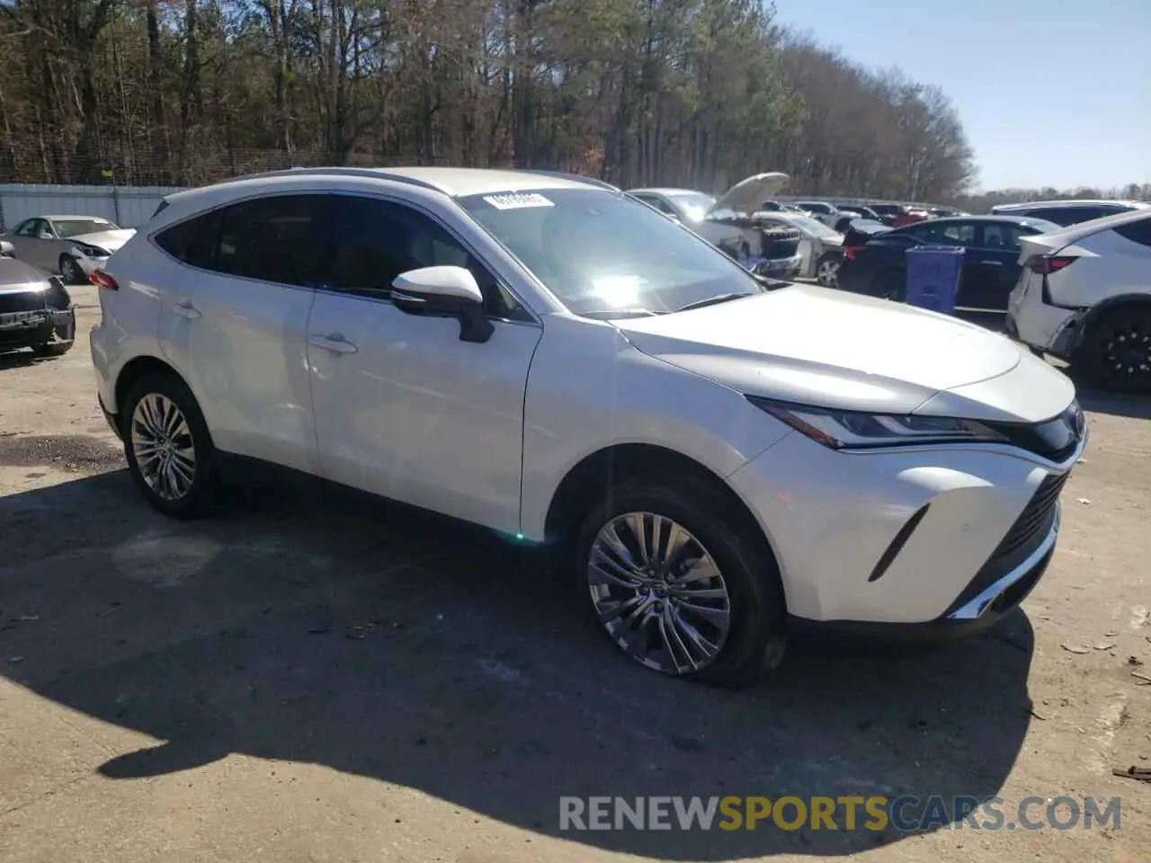 4 fotografías del automóvil dañado JTEAAAAH4NJ099849 TOYOTA VENZA 2022