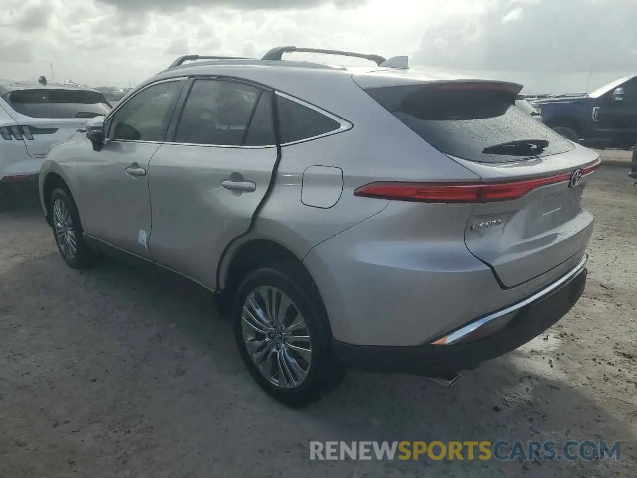 2 fotografías del automóvil dañado JTEAAAAH4NJ114334 TOYOTA VENZA 2022