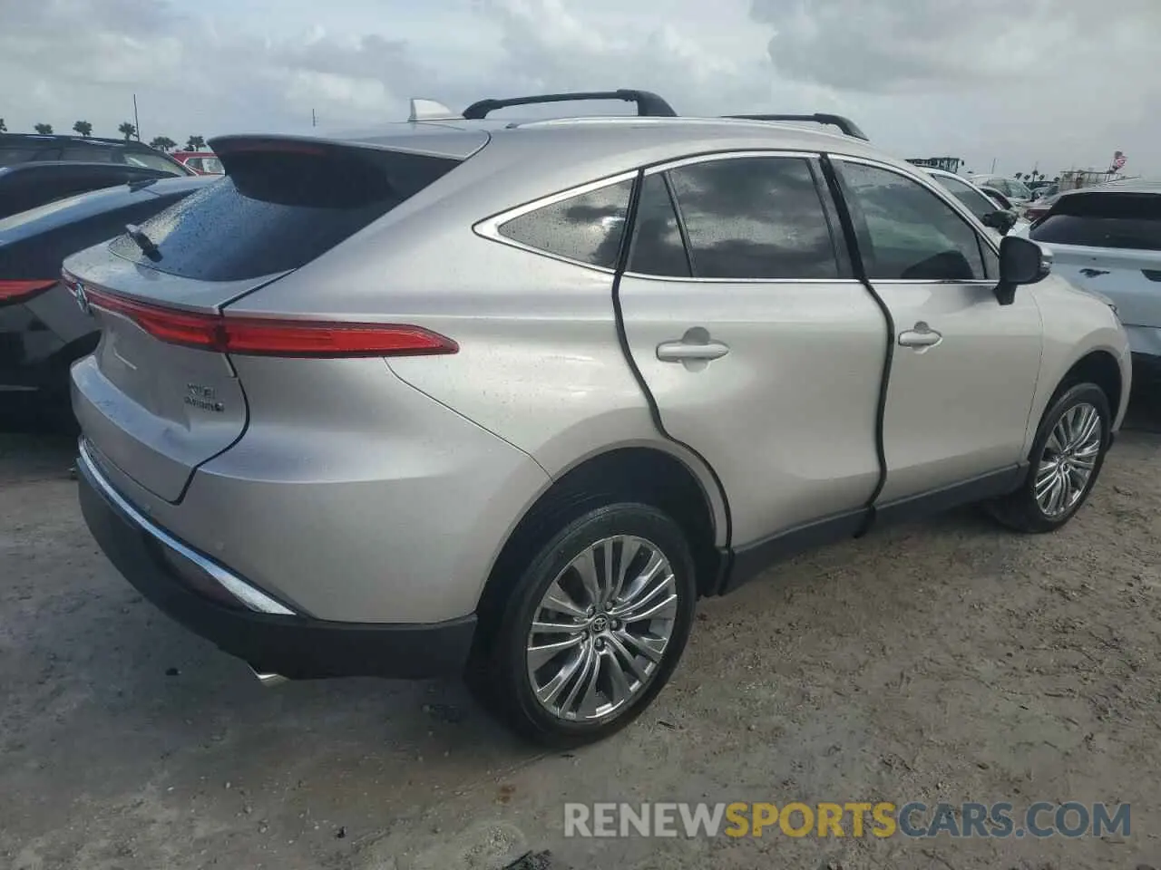 3 fotografías del automóvil dañado JTEAAAAH4NJ114334 TOYOTA VENZA 2022