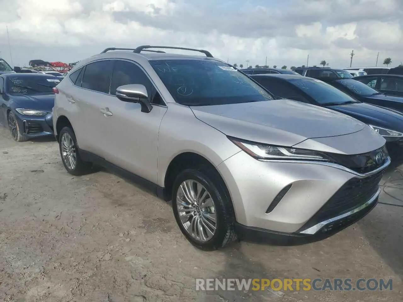 4 fotografías del automóvil dañado JTEAAAAH4NJ114334 TOYOTA VENZA 2022