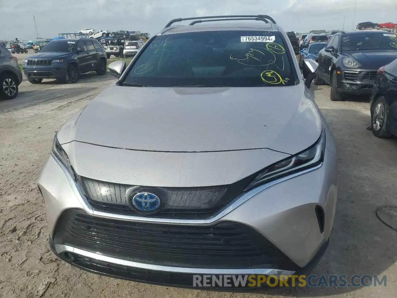 5 fotografías del automóvil dañado JTEAAAAH4NJ114334 TOYOTA VENZA 2022