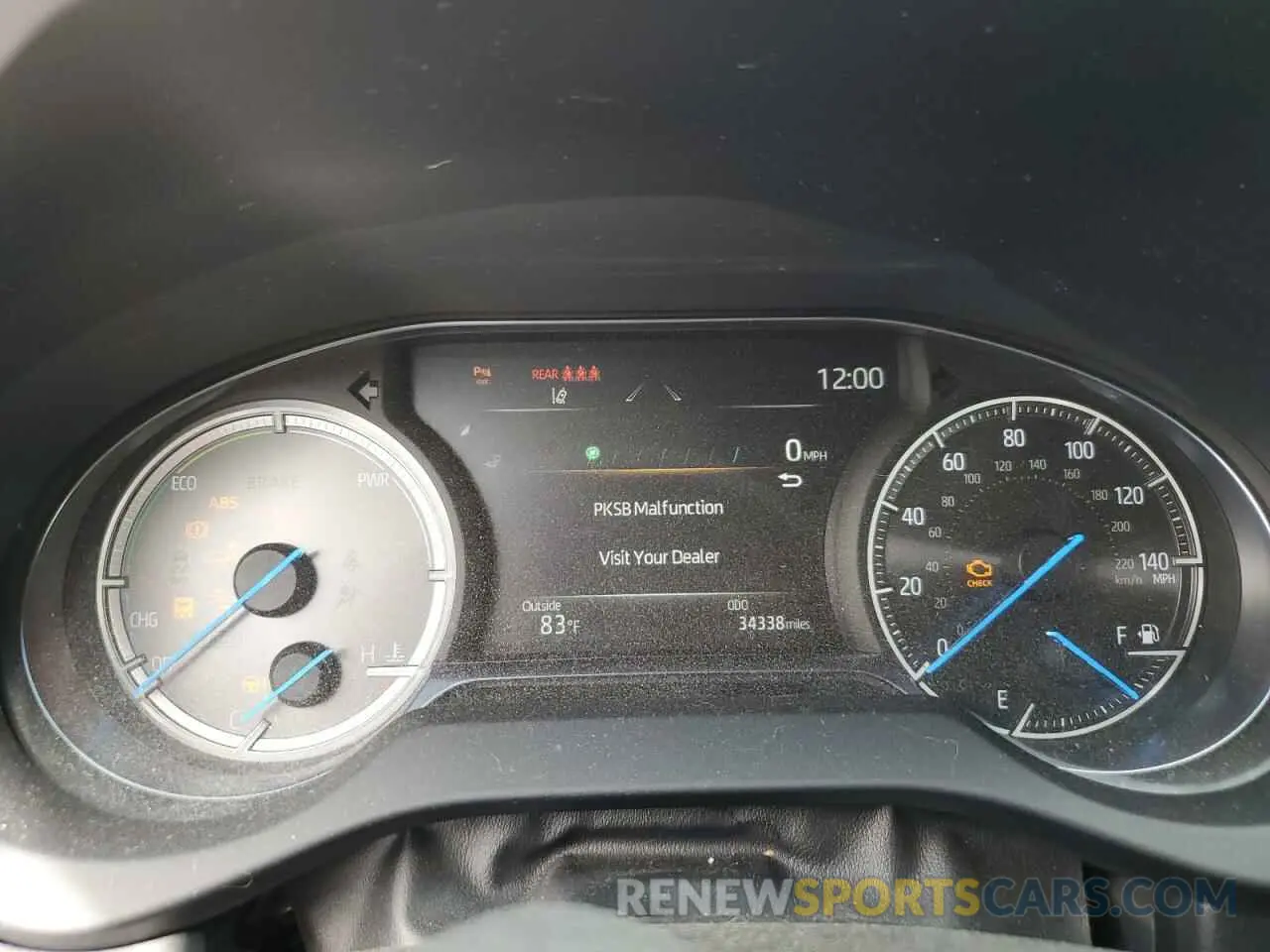 9 fotografías del automóvil dañado JTEAAAAH4NJ114334 TOYOTA VENZA 2022