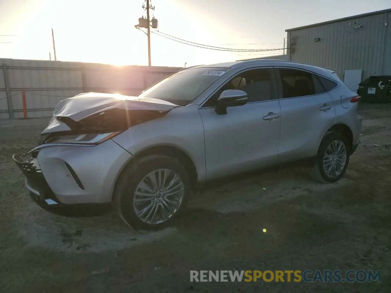 1 fotografías del automóvil dañado JTEAAAAH4NJ114589 TOYOTA VENZA 2022