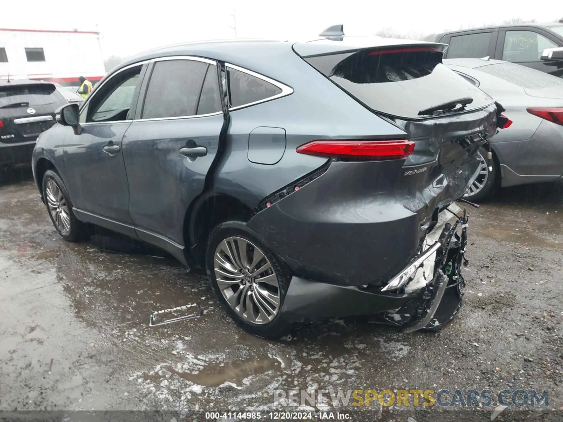 3 fotografías del automóvil dañado JTEAAAAH4NJ115953 TOYOTA VENZA 2022