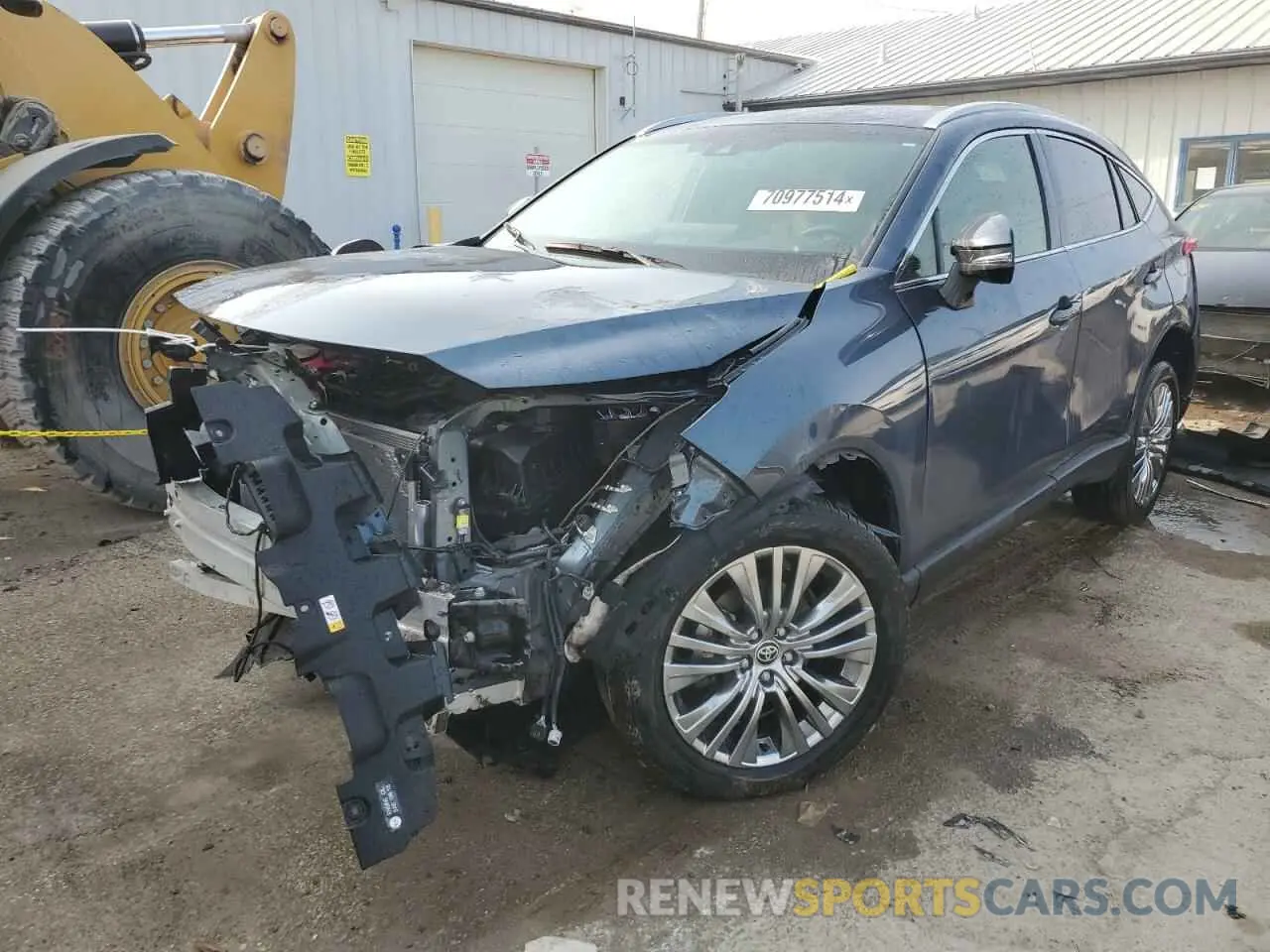 1 fotografías del automóvil dañado JTEAAAAH5NJ091386 TOYOTA VENZA 2022