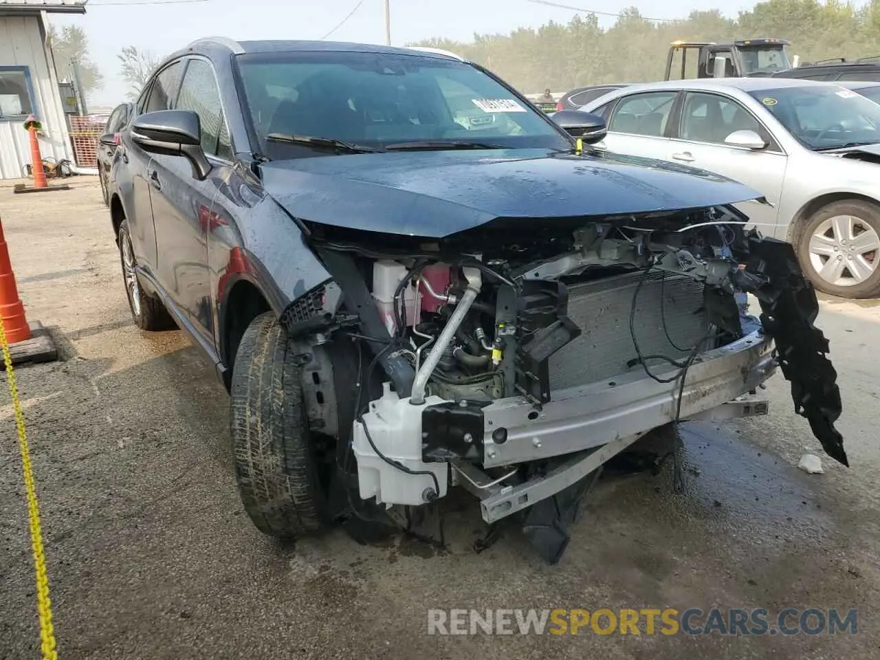 4 fotografías del automóvil dañado JTEAAAAH5NJ091386 TOYOTA VENZA 2022