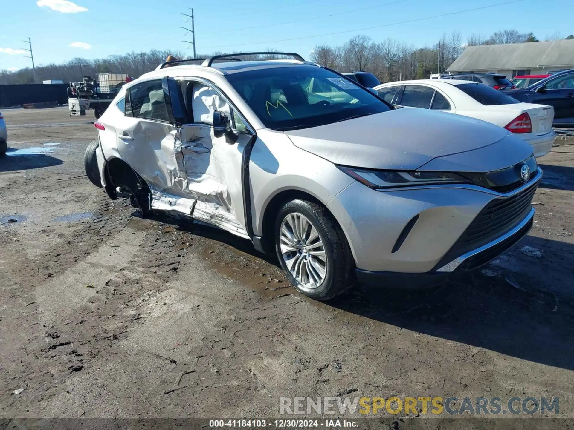 1 fotografías del automóvil dañado JTEAAAAH5NJ102810 TOYOTA VENZA 2022