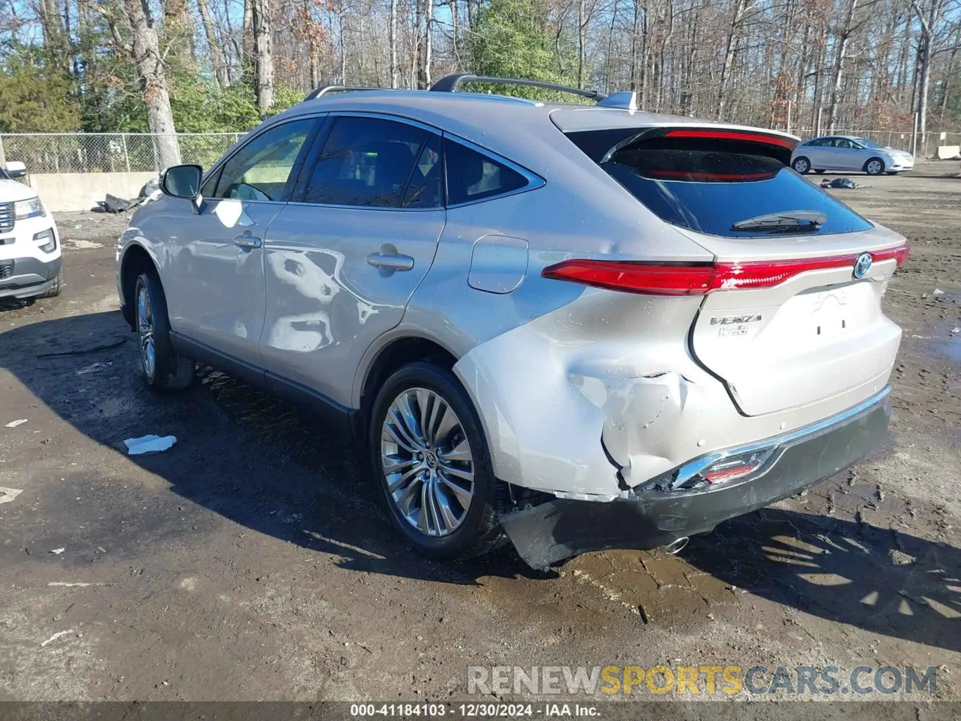 3 fotografías del automóvil dañado JTEAAAAH5NJ102810 TOYOTA VENZA 2022