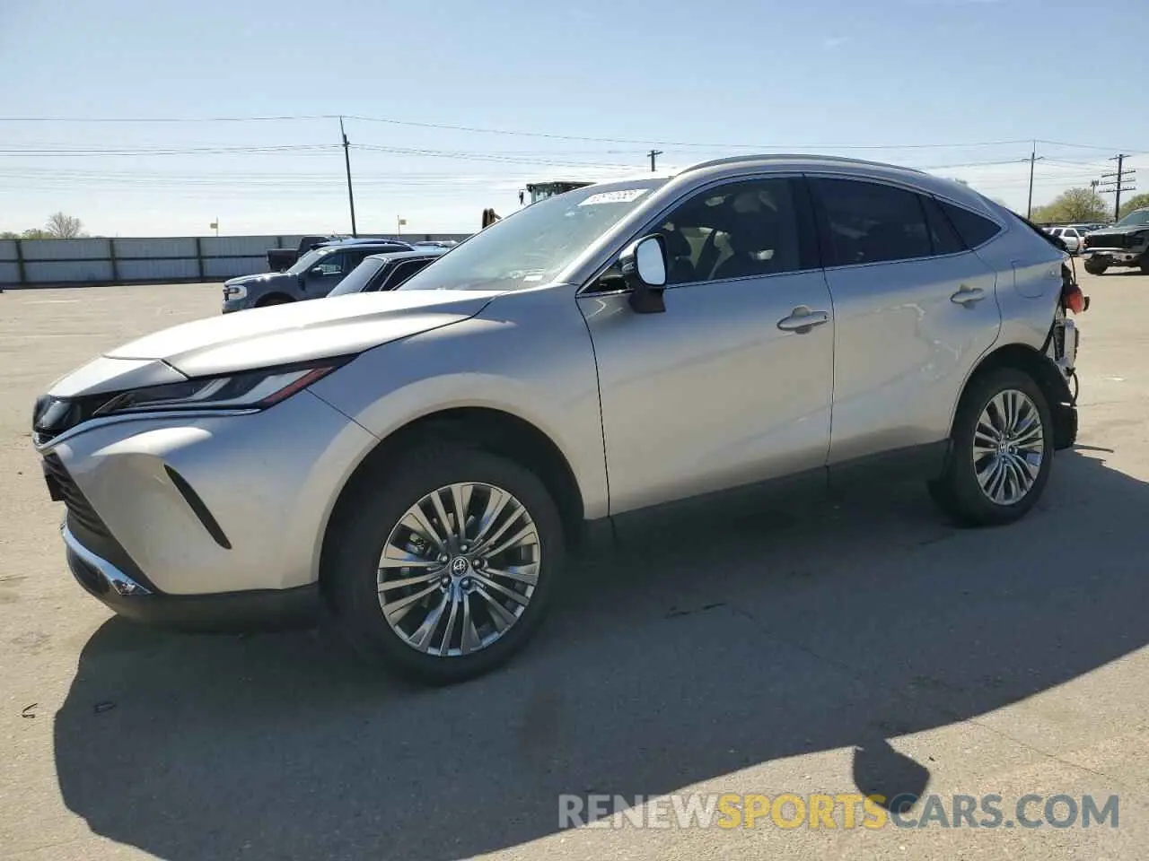 1 fotografías del automóvil dañado JTEAAAAH5NJ103293 TOYOTA VENZA 2022