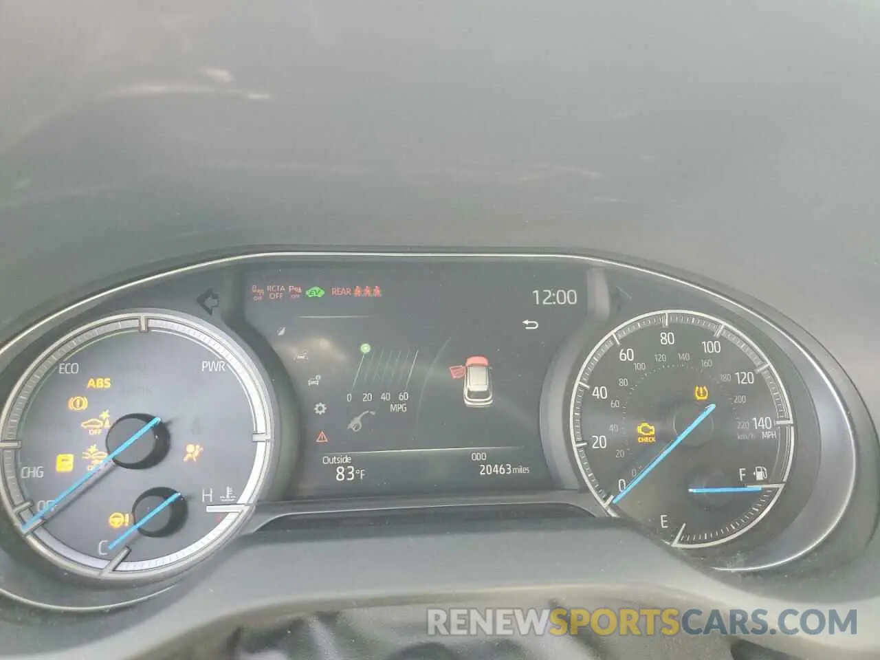 9 fotografías del automóvil dañado JTEAAAAH5NJ103293 TOYOTA VENZA 2022