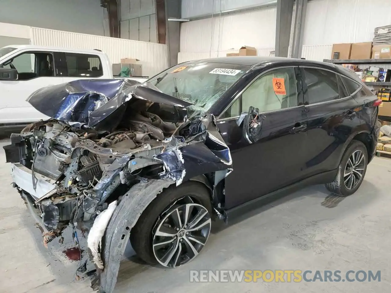 1 fotografías del automóvil dañado JTEAAAAH5NJ108185 TOYOTA VENZA 2022
