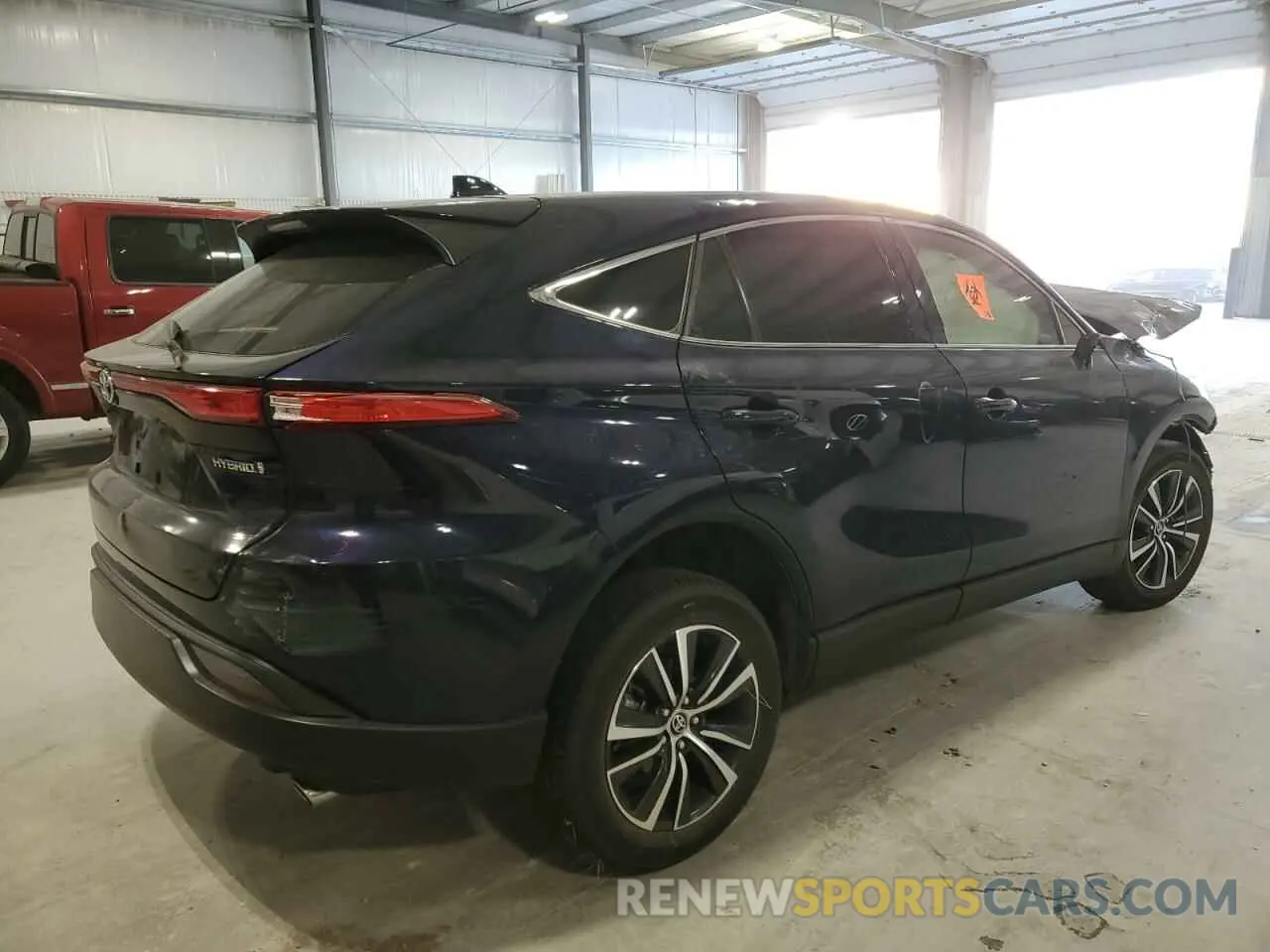 3 fotografías del automóvil dañado JTEAAAAH5NJ108185 TOYOTA VENZA 2022