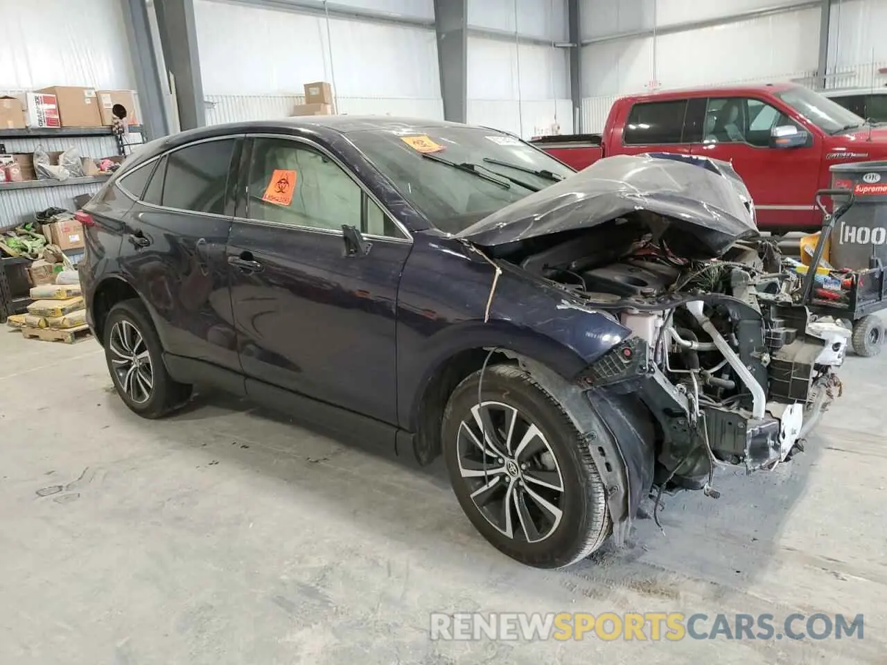 4 fotografías del automóvil dañado JTEAAAAH5NJ108185 TOYOTA VENZA 2022