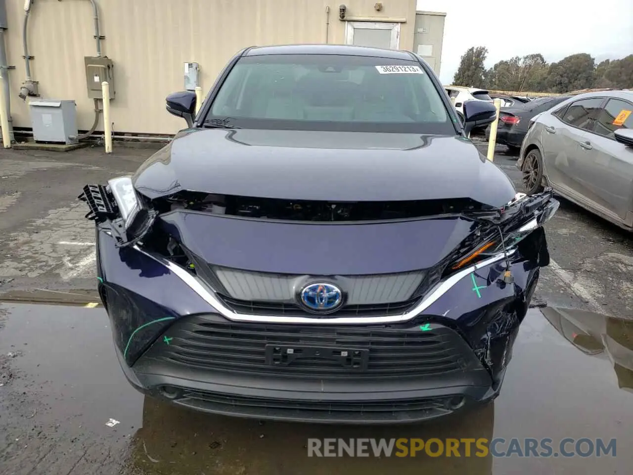 5 fotografías del automóvil dañado JTEAAAAH5NJ110468 TOYOTA VENZA 2022