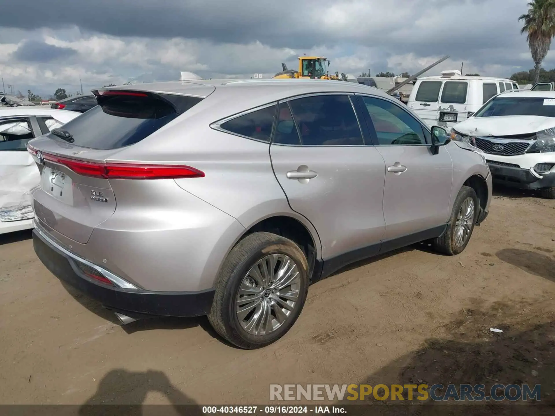 4 fotografías del automóvil dañado JTEAAAAH5NJ112432 TOYOTA VENZA 2022