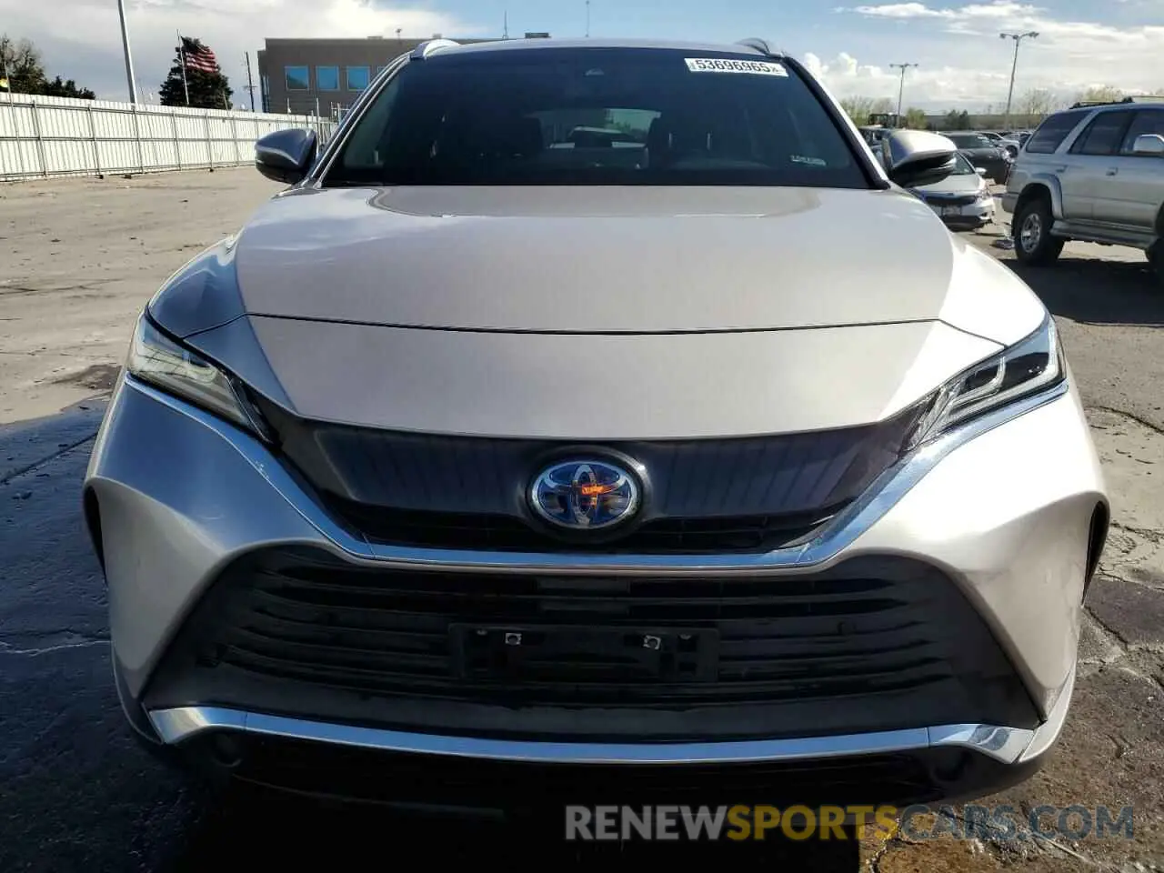 5 fotografías del automóvil dañado JTEAAAAH5NJ115458 TOYOTA VENZA 2022