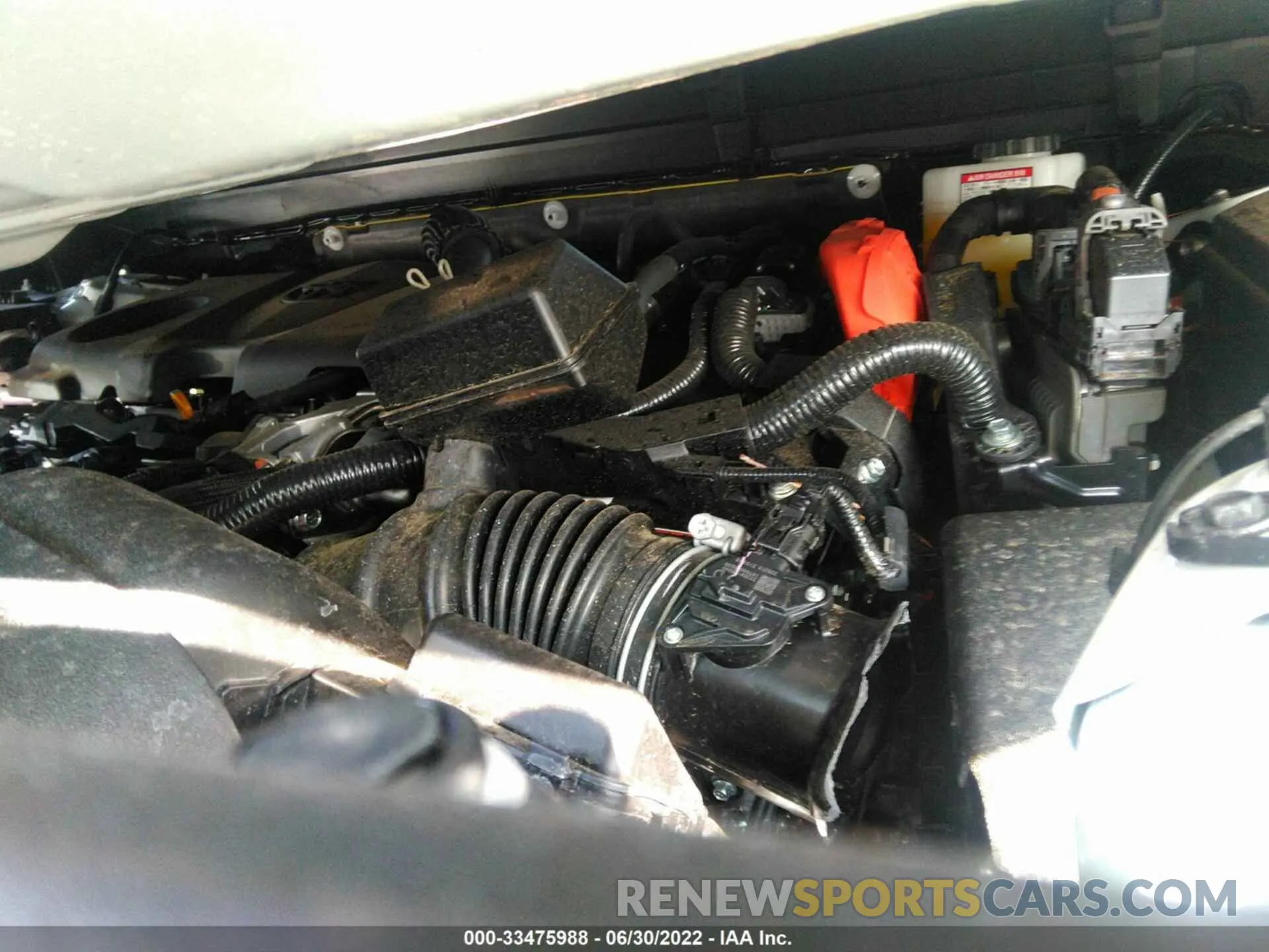 10 fotografías del automóvil dañado JTEAAAAH6NJ095754 TOYOTA VENZA 2022