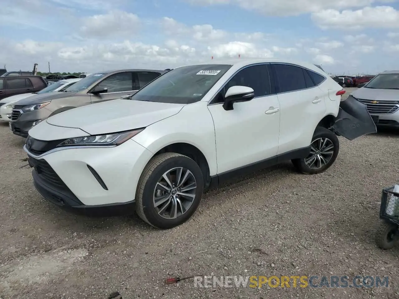 1 fotografías del automóvil dañado JTEAAAAH6NJ105330 TOYOTA VENZA 2022