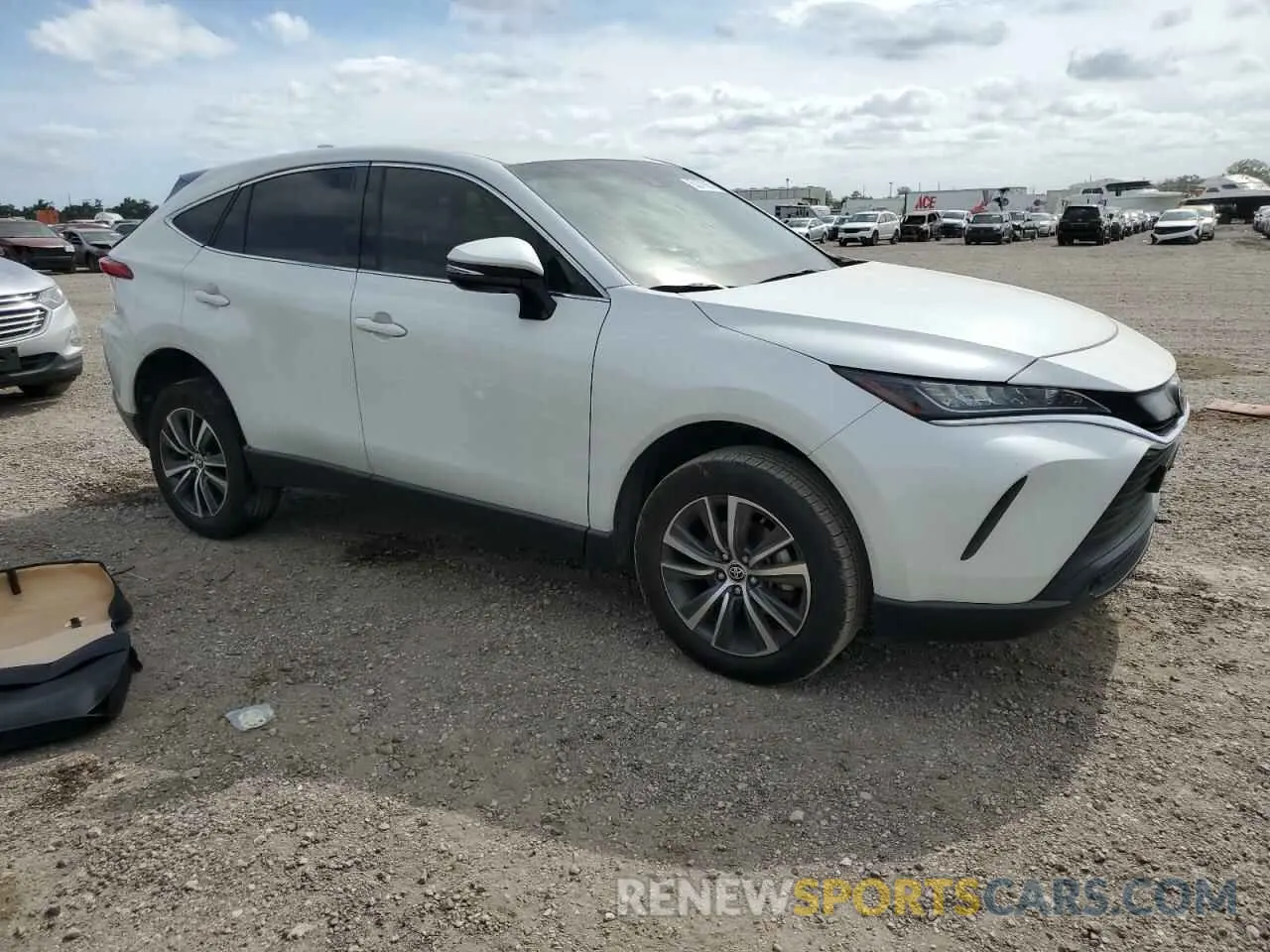 4 fotografías del automóvil dañado JTEAAAAH6NJ105330 TOYOTA VENZA 2022