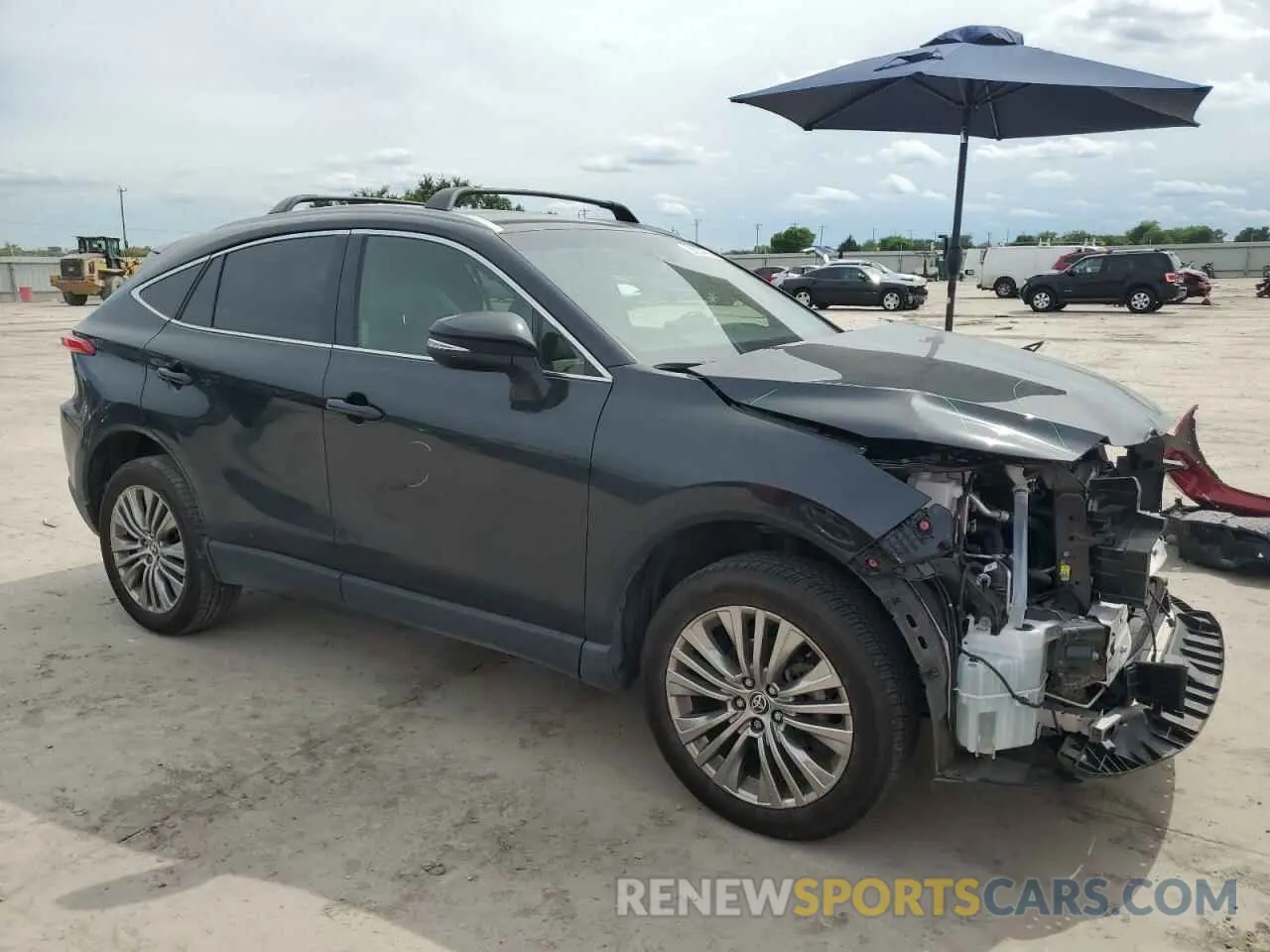 4 fotografías del automóvil dañado JTEAAAAH6NJ115775 TOYOTA VENZA 2022