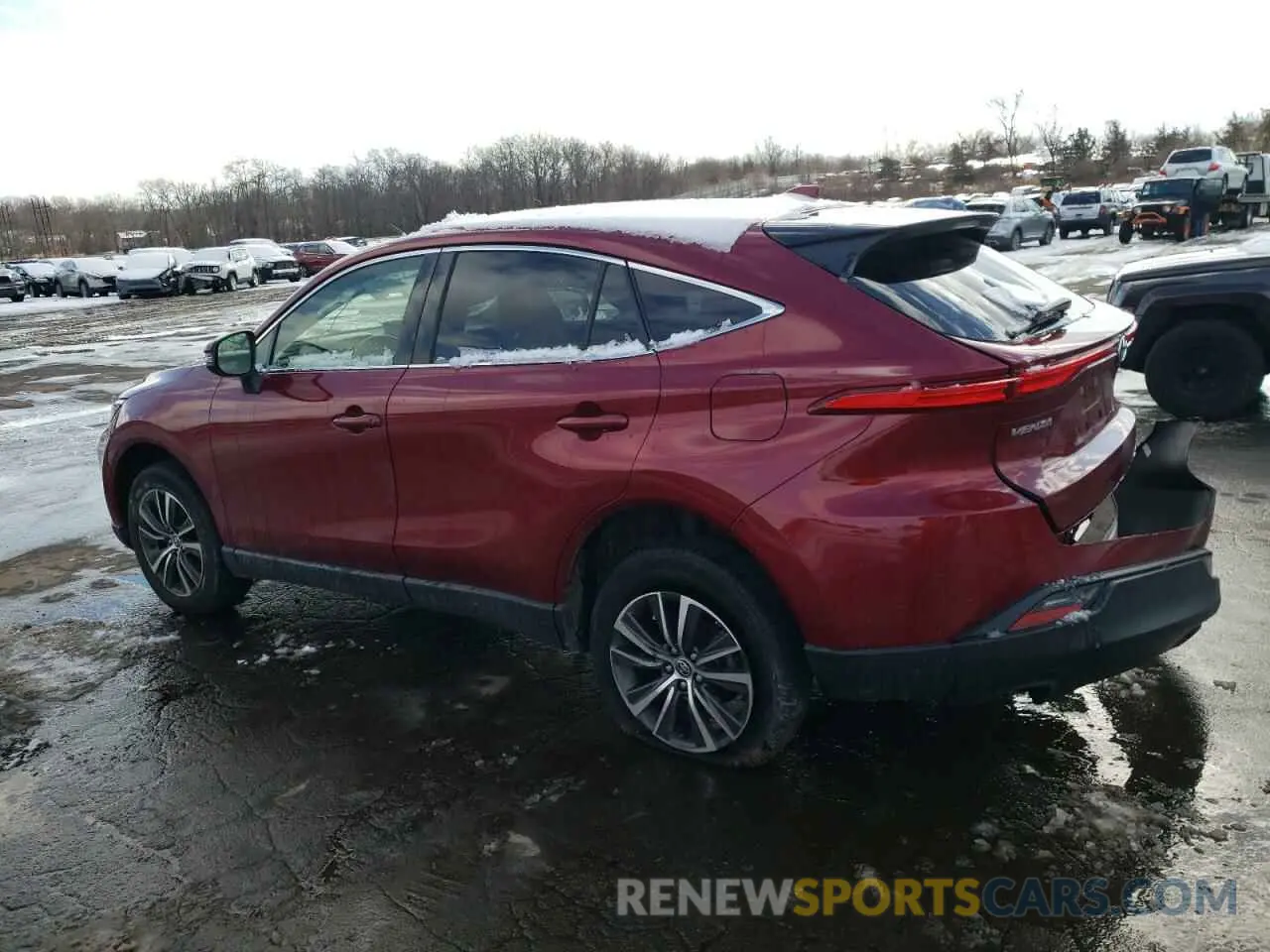 2 fotografías del automóvil dañado JTEAAAAH7NJ088697 TOYOTA VENZA 2022