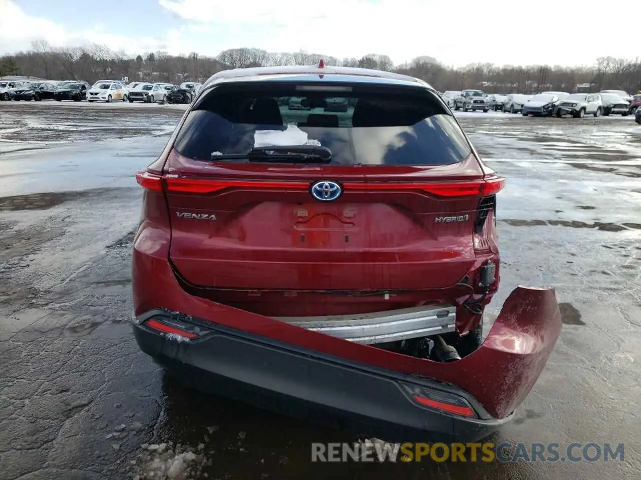 6 fotografías del automóvil dañado JTEAAAAH7NJ088697 TOYOTA VENZA 2022