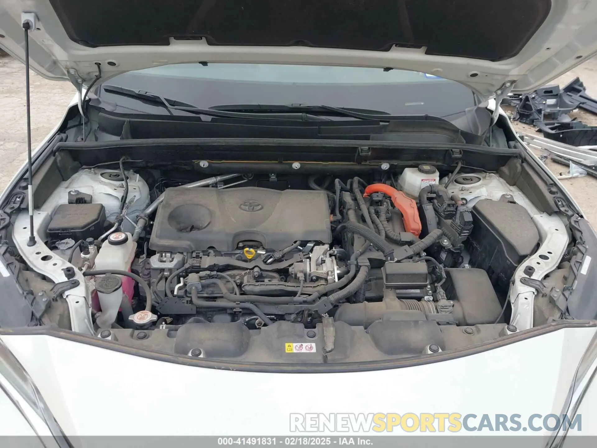 10 fotografías del automóvil dañado JTEAAAAH7NJ091115 TOYOTA VENZA 2022